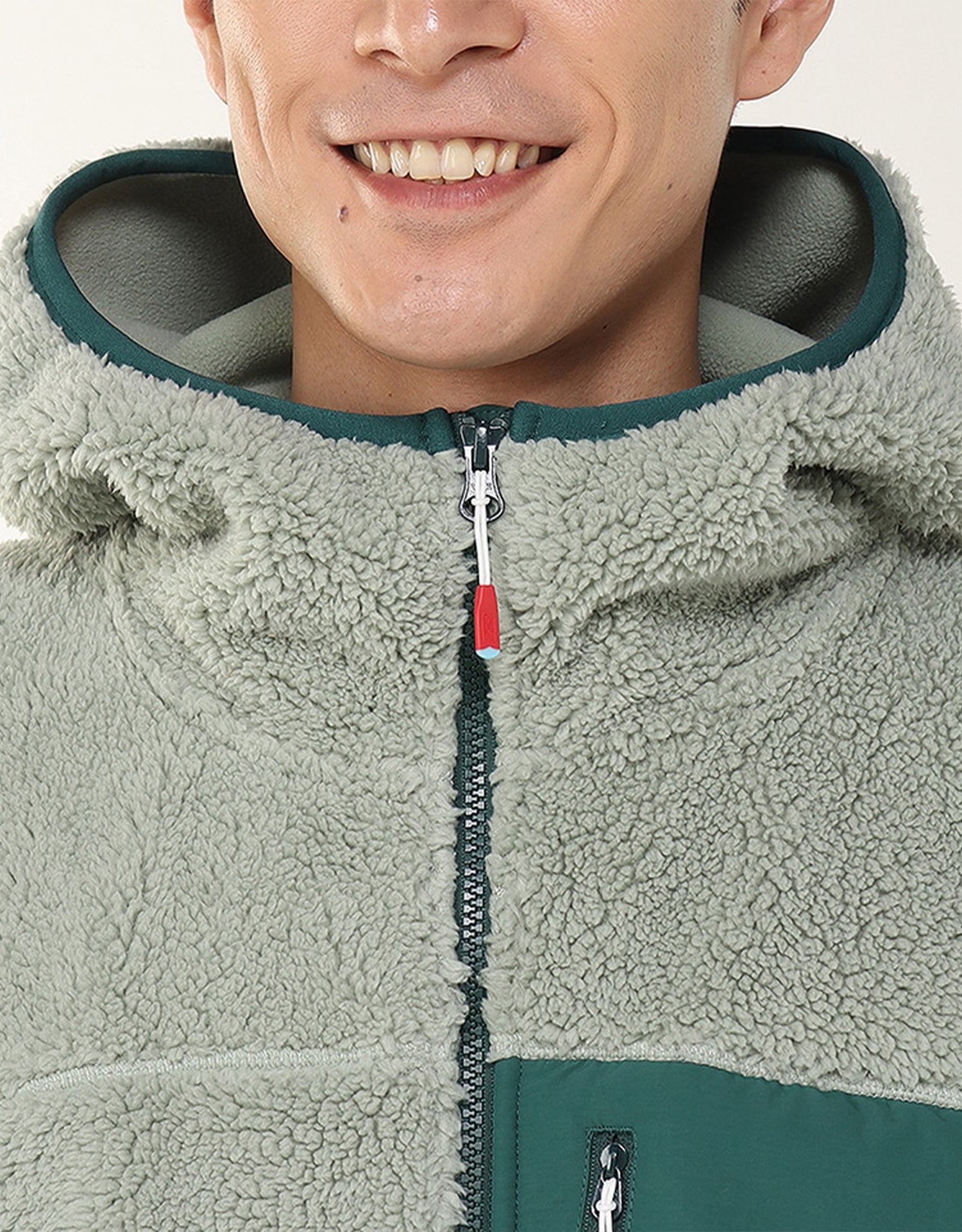 Chums Bonding Fleece Zip Parka