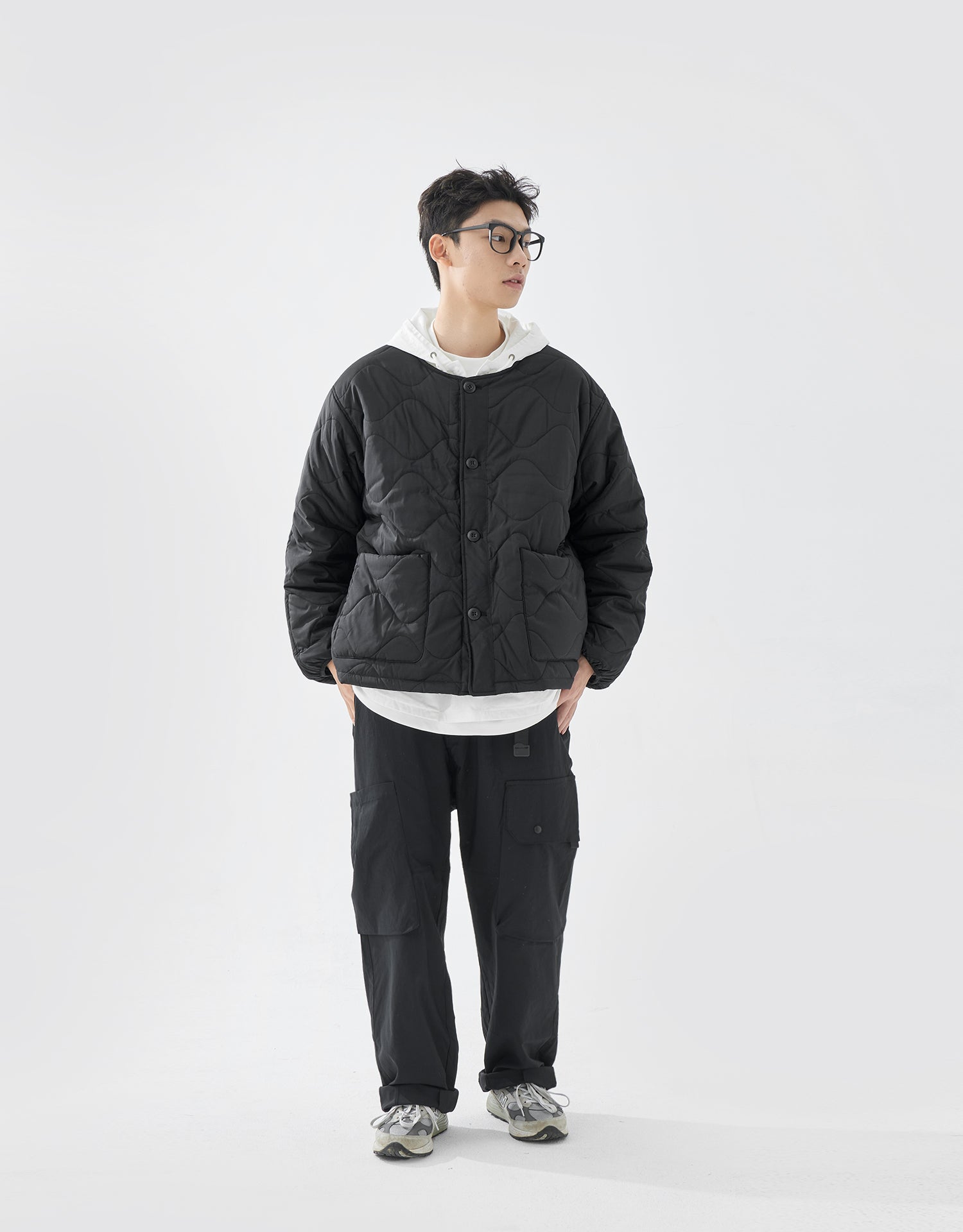 TopBasics Two Pockets Quilted Jacket