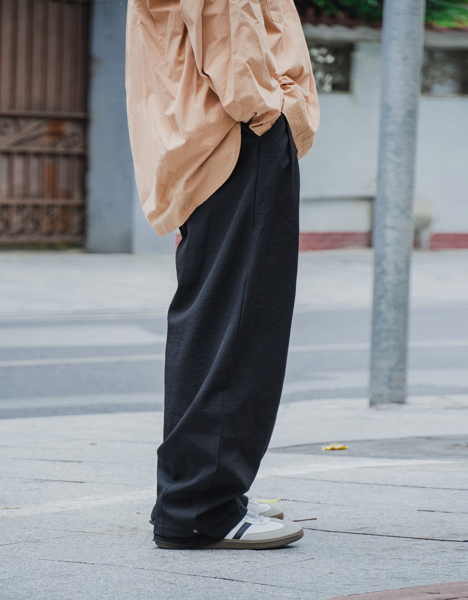 TopBasics Pleated Balloon Trousers