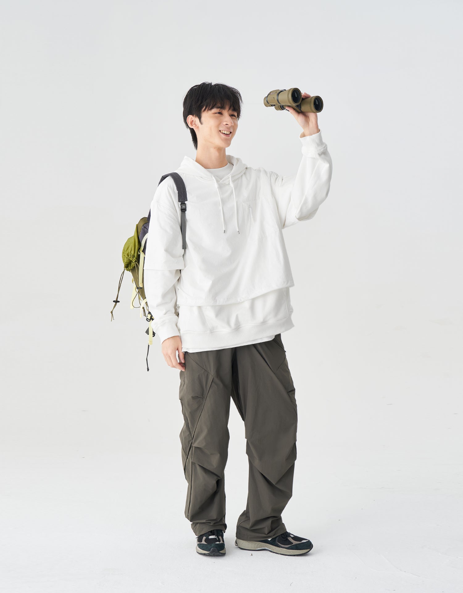 TopBasics Fake Two-Piece Hoodie