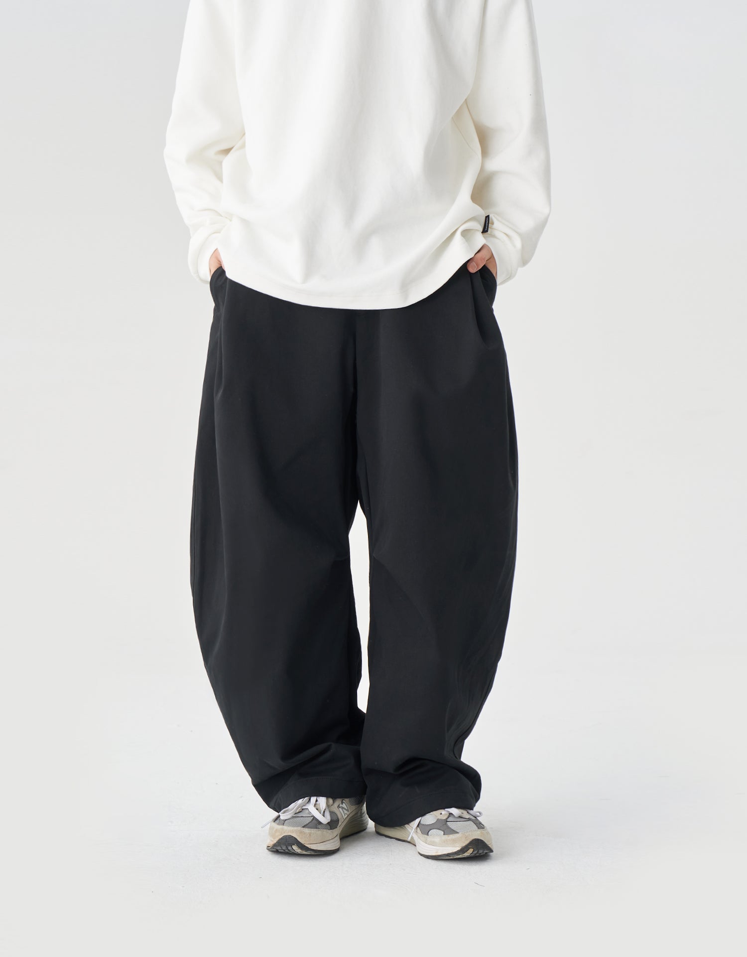 TopBasics Cotton Barrel Pants