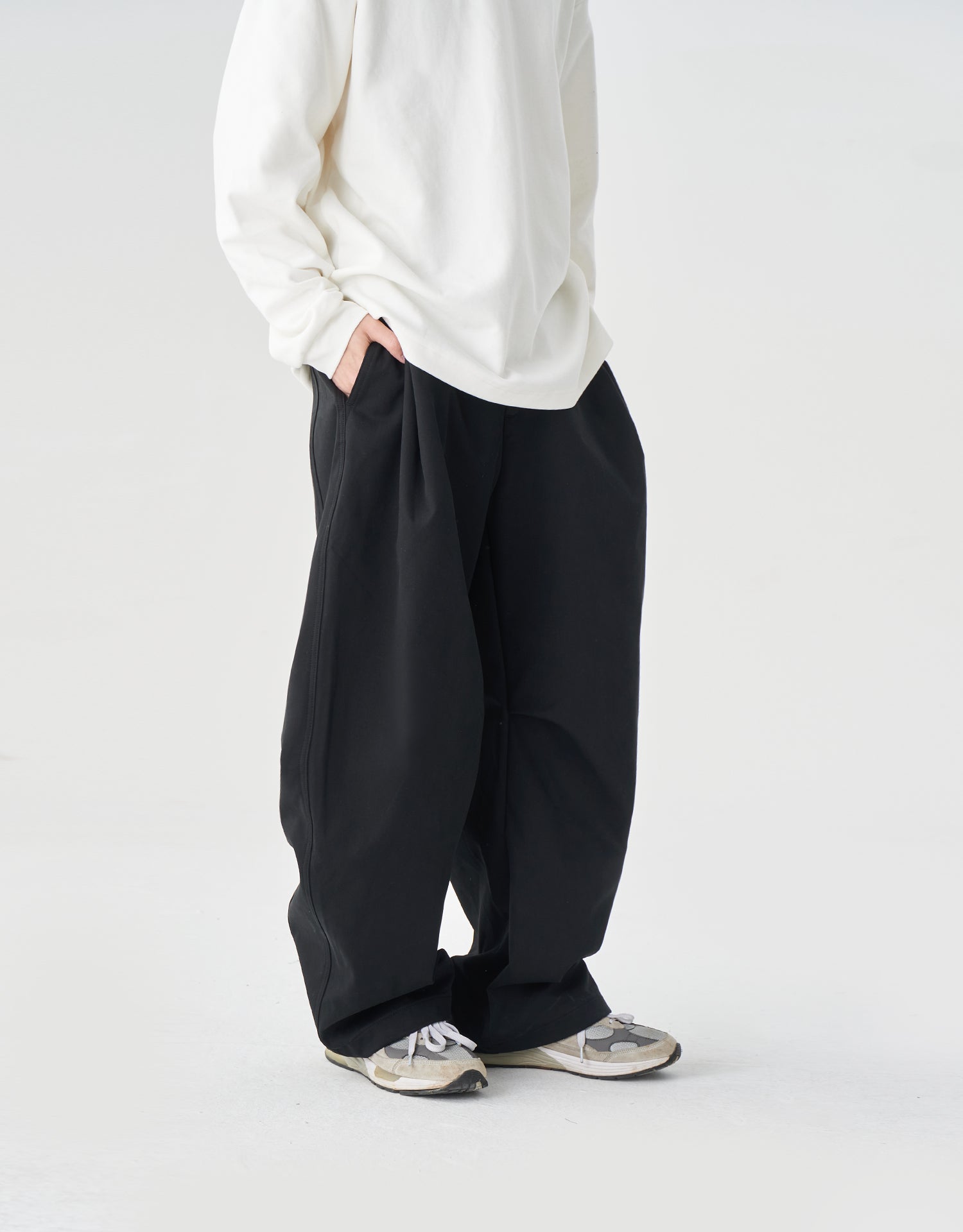 TopBasics Cotton Barrel Pants
