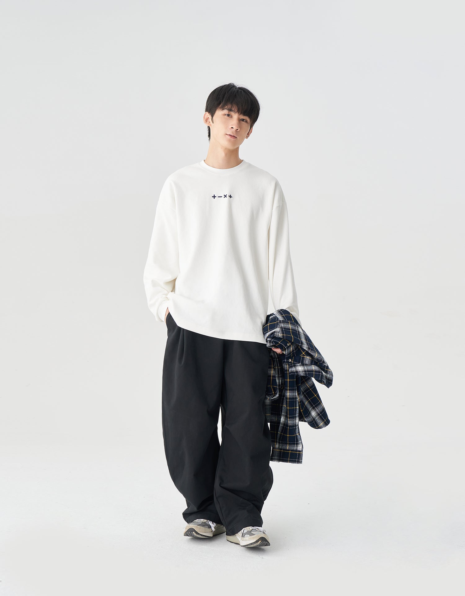TopBasics Cotton Barrel Pants