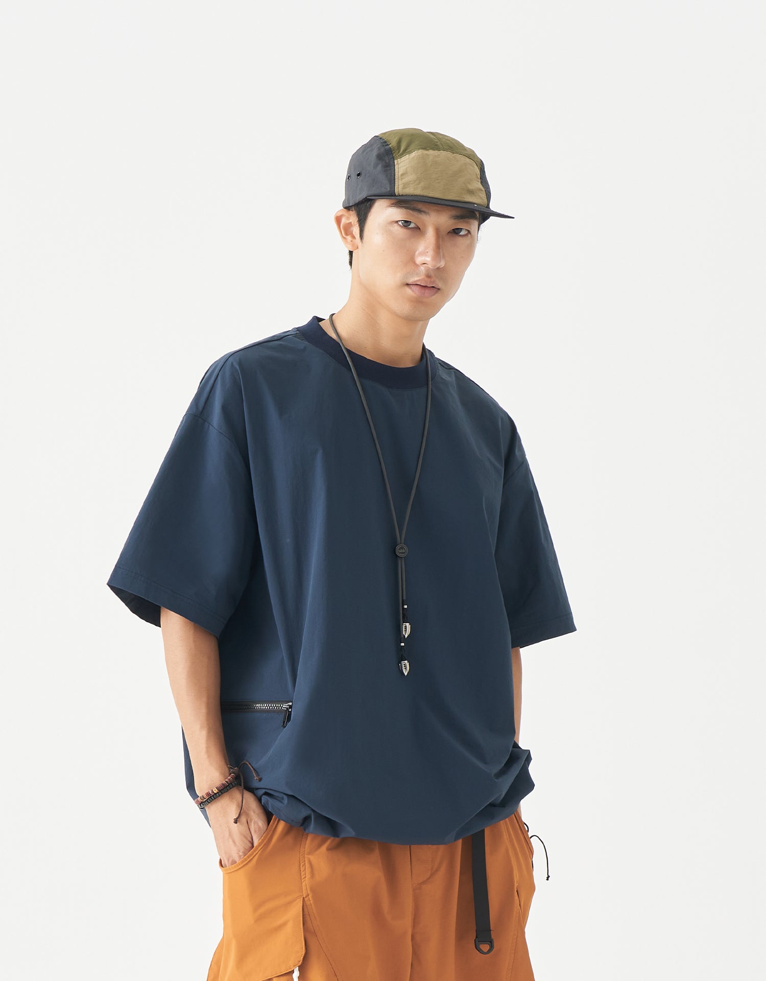 TopBasics Zipper Pocket T-Shirt