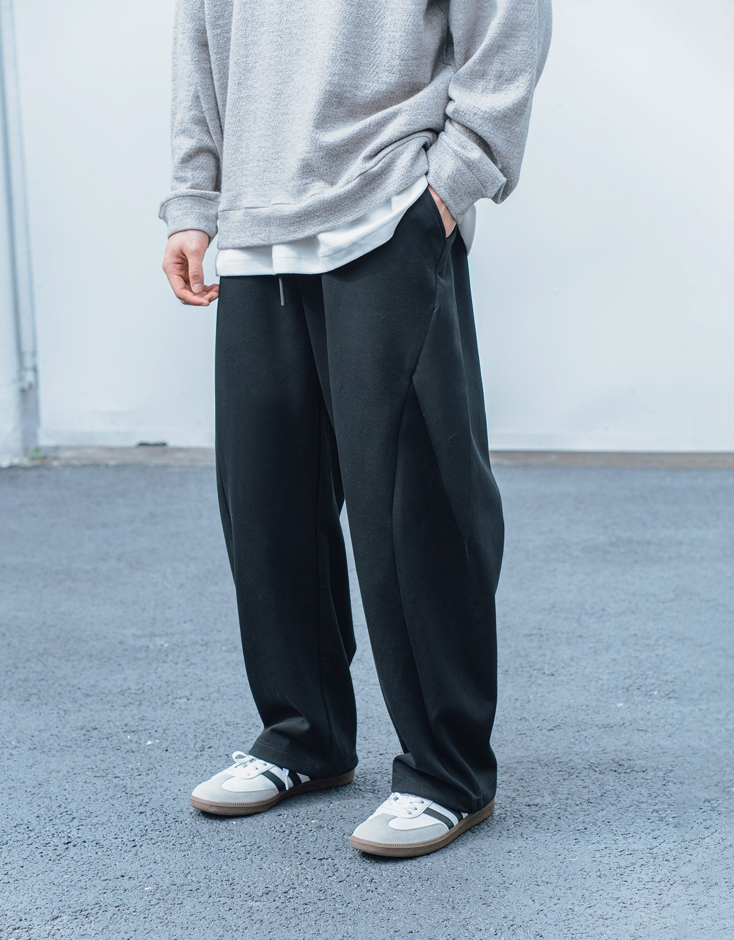 TopBasics Side Pleated Sweat Pants