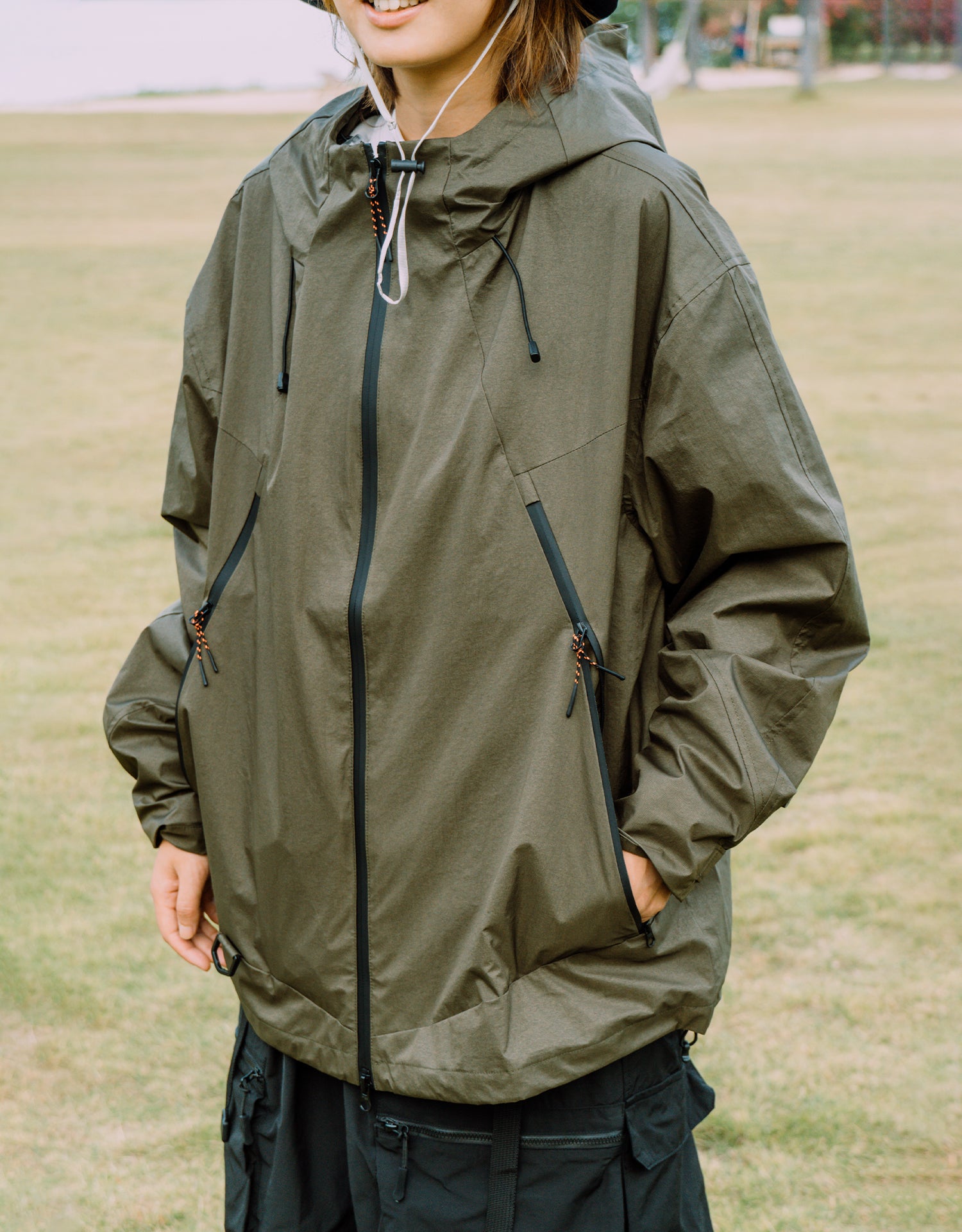 TopBasics Adventure Series Coated Outdoor Windbreaker Jacket