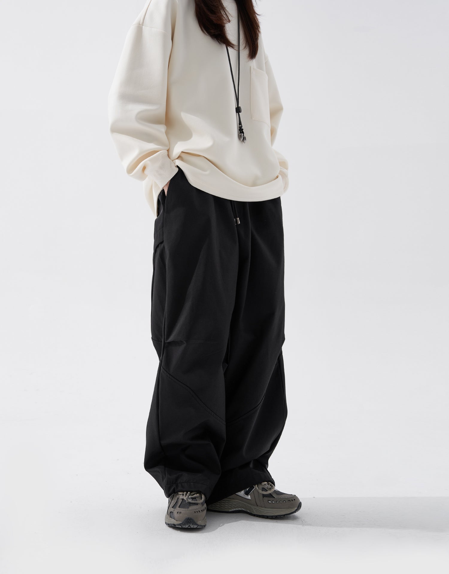 TopBasics Utility Wide Pants