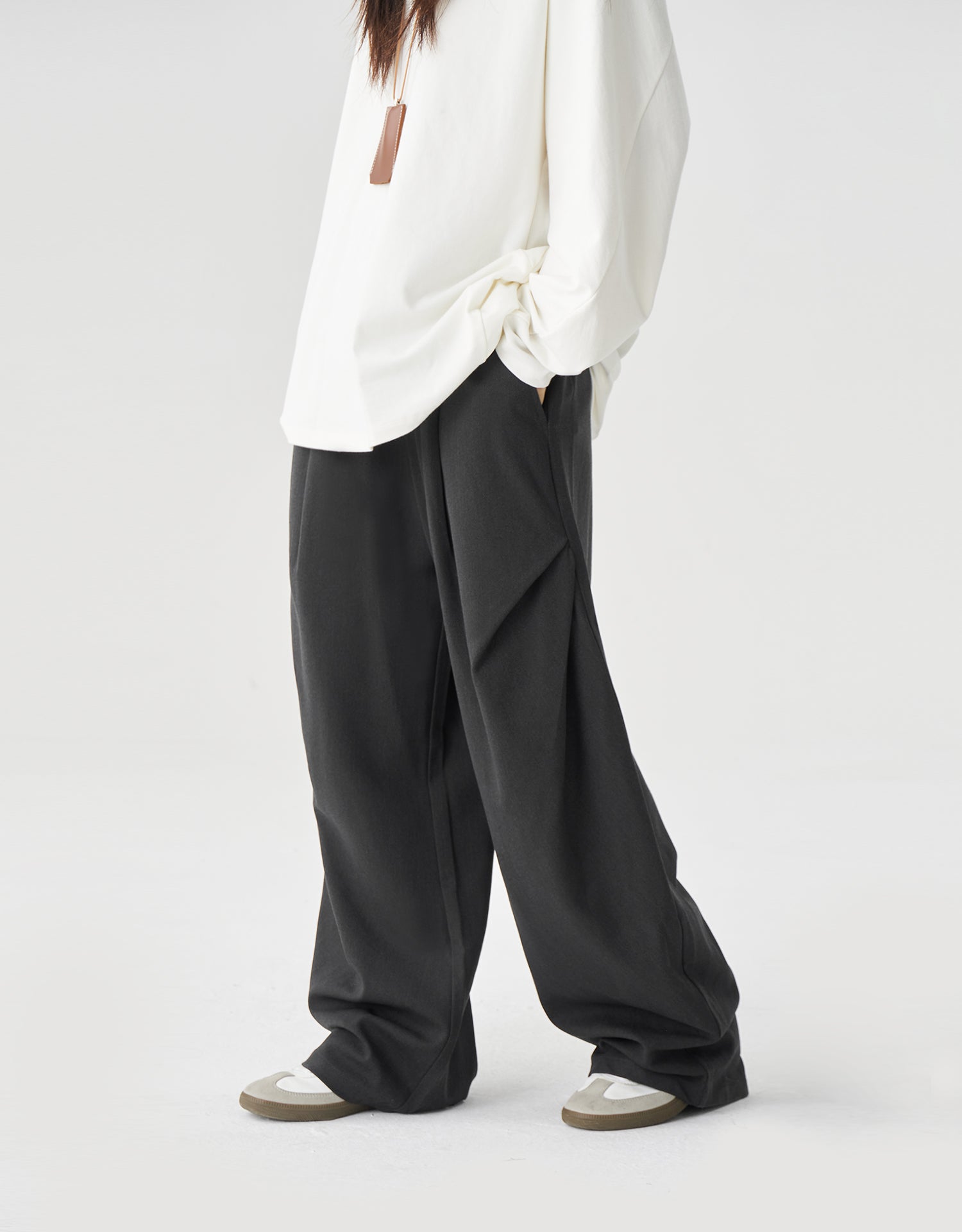 TopBasics Office Double Pleats Pants