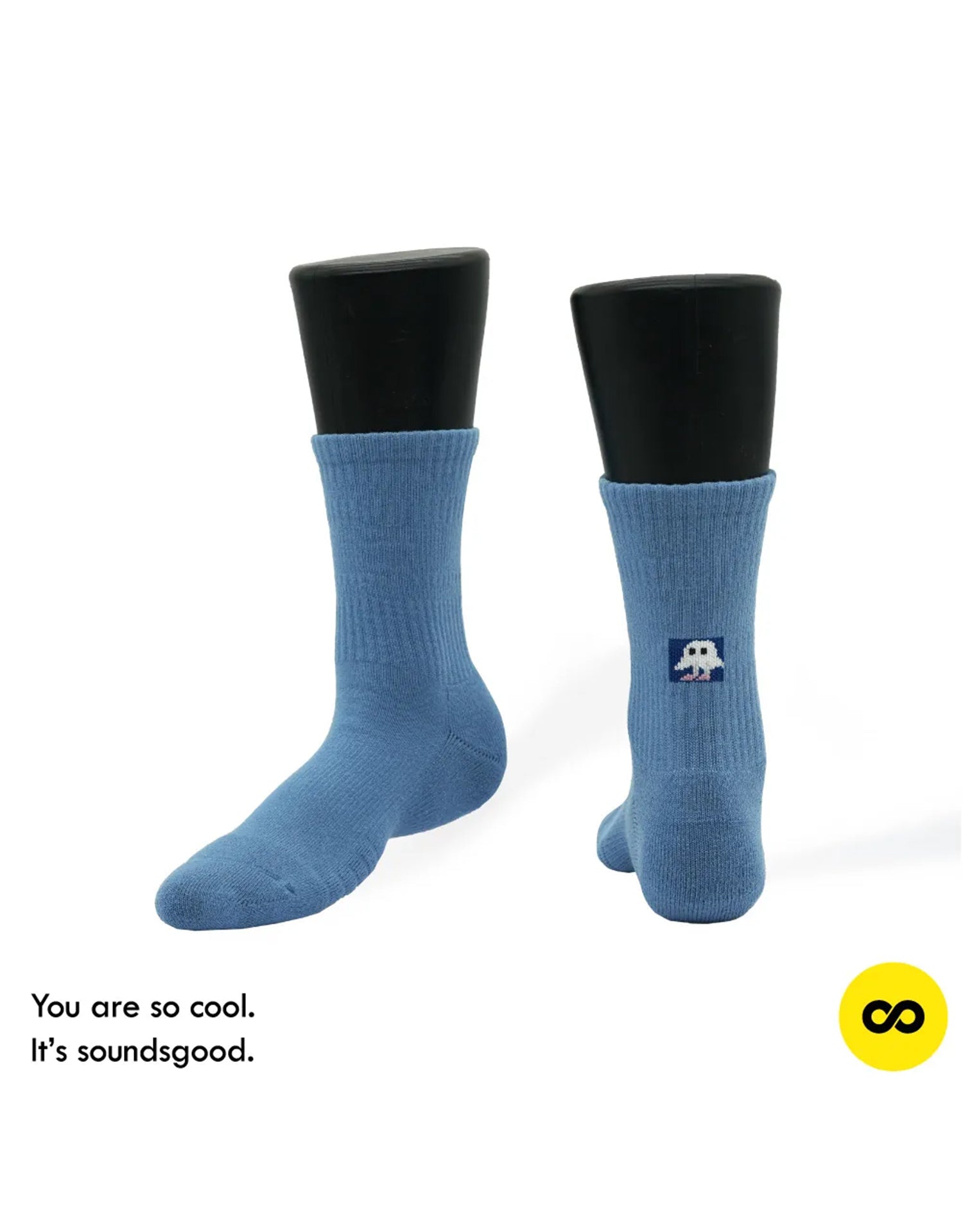 Sounds Good The Adorable Ghoul Half Socks