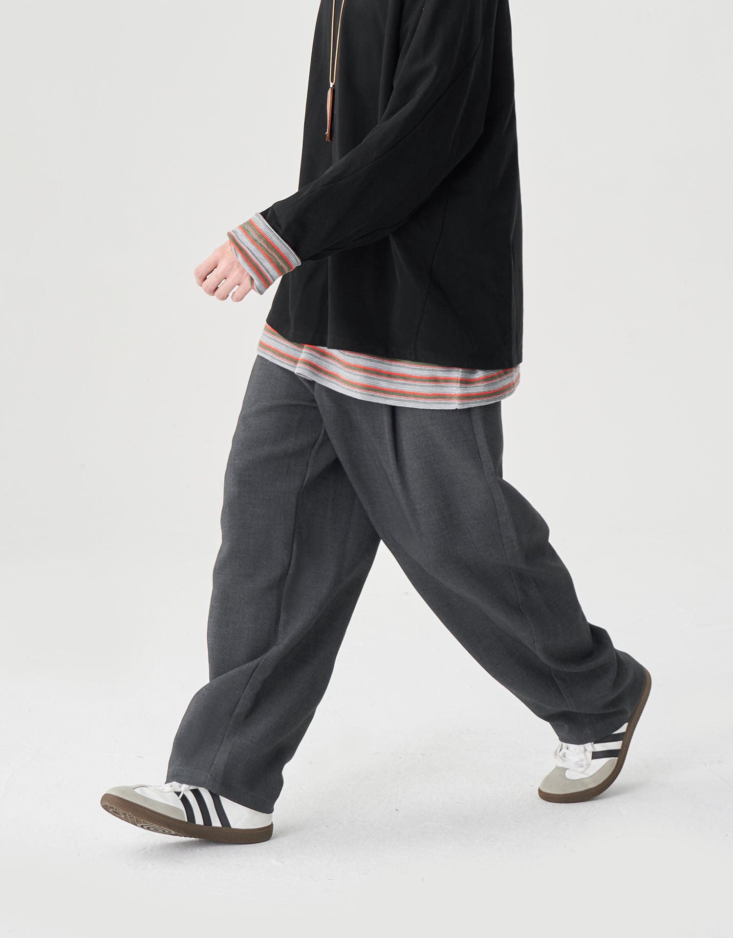 TopBasics Office Barrel Leg Pants