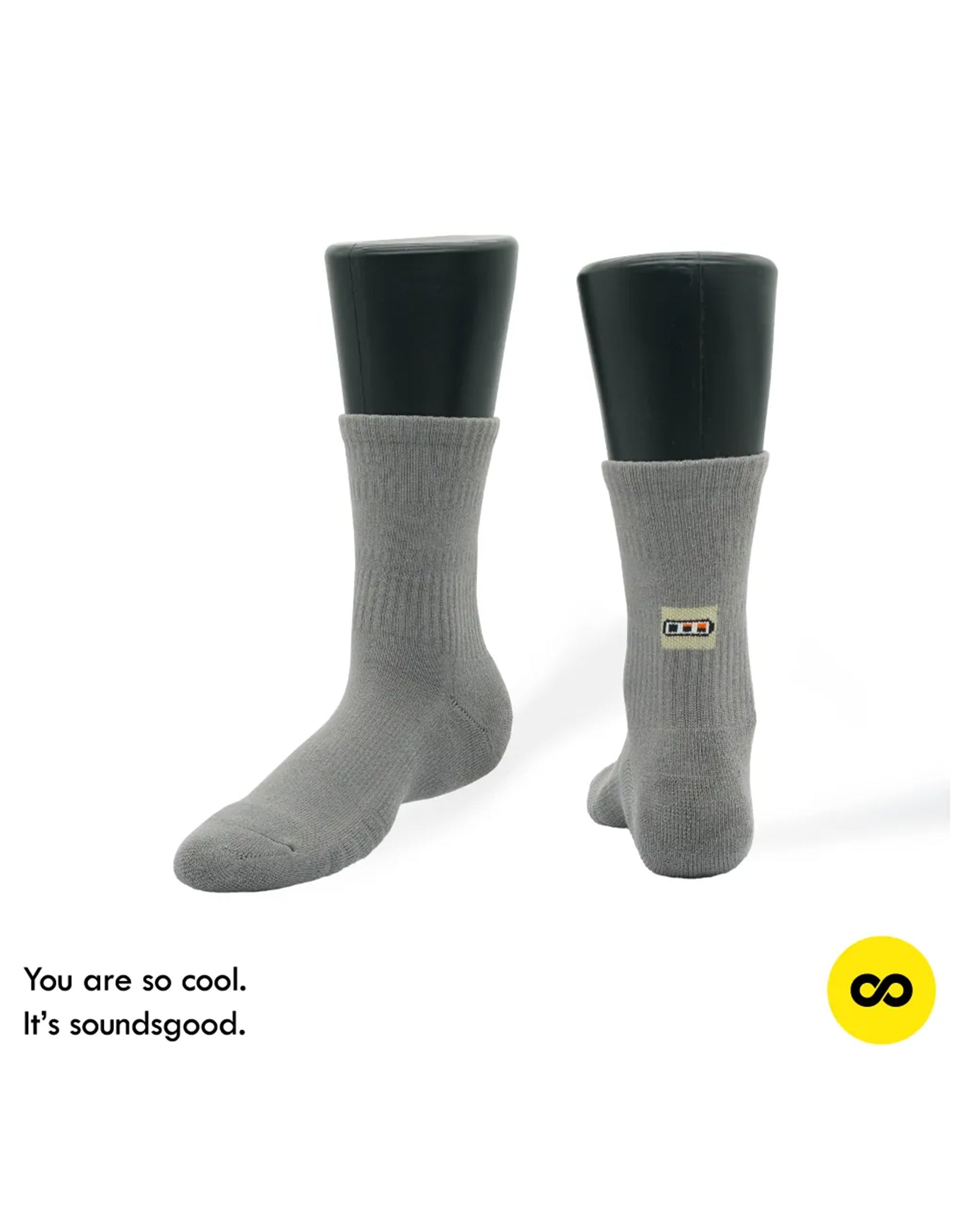 Sounds Good Daily Charge Half Socks