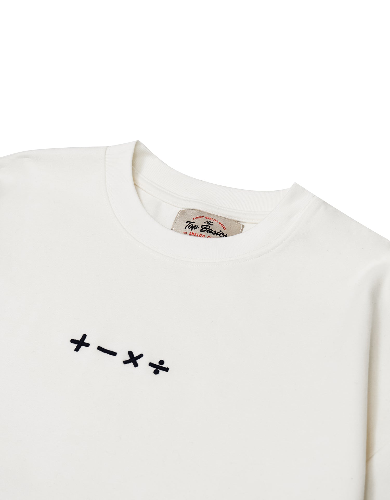 TopBasics Math Symbol L/S T-Shirt