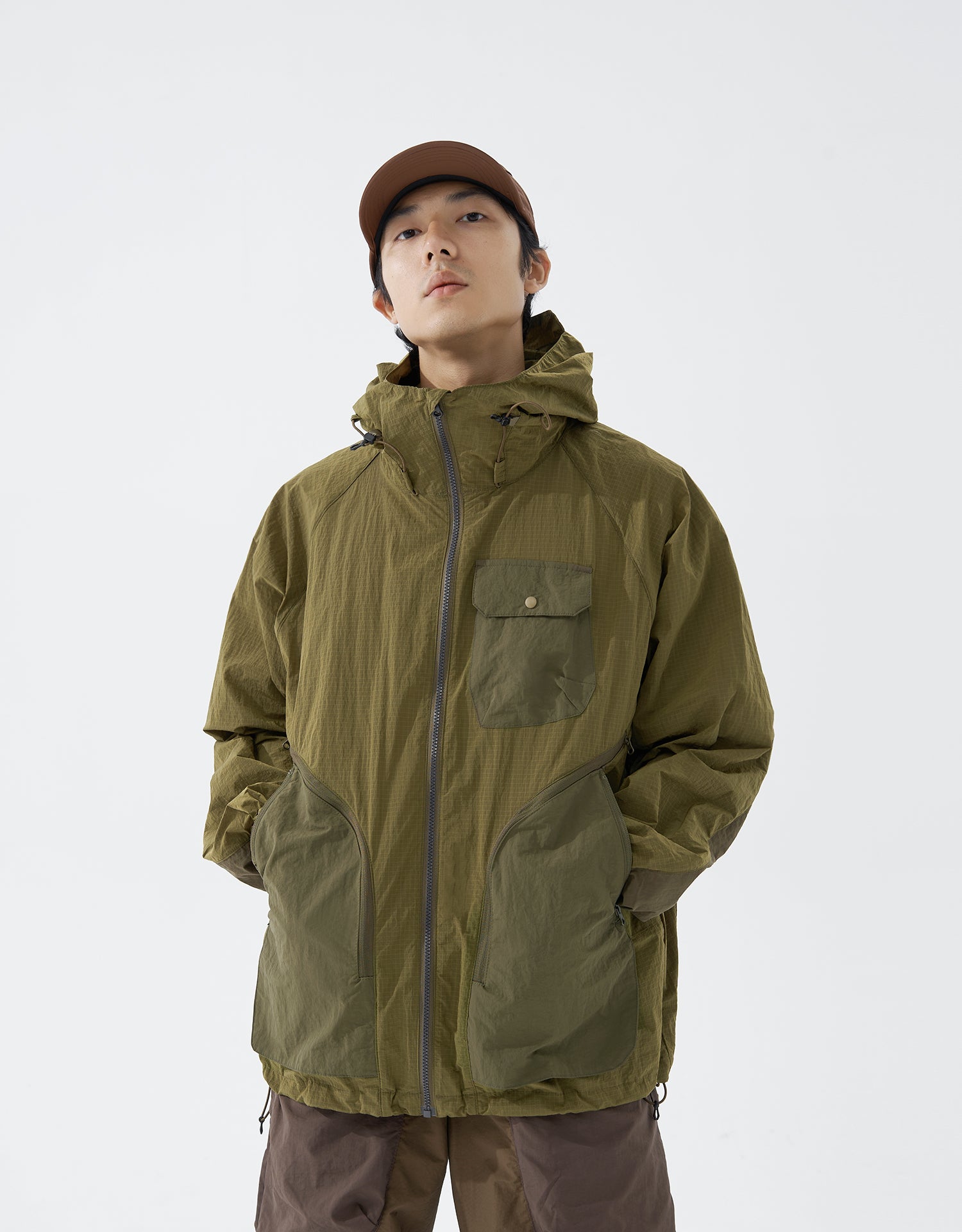 M.T. Five Pockets Commuter Windbreaker Jacket