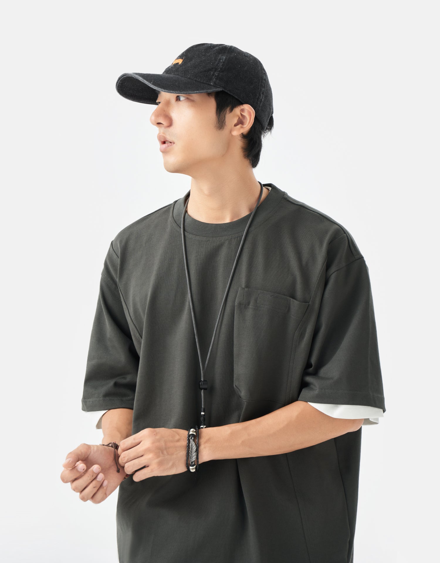 TopBasics Pocket Seam T-Shirt