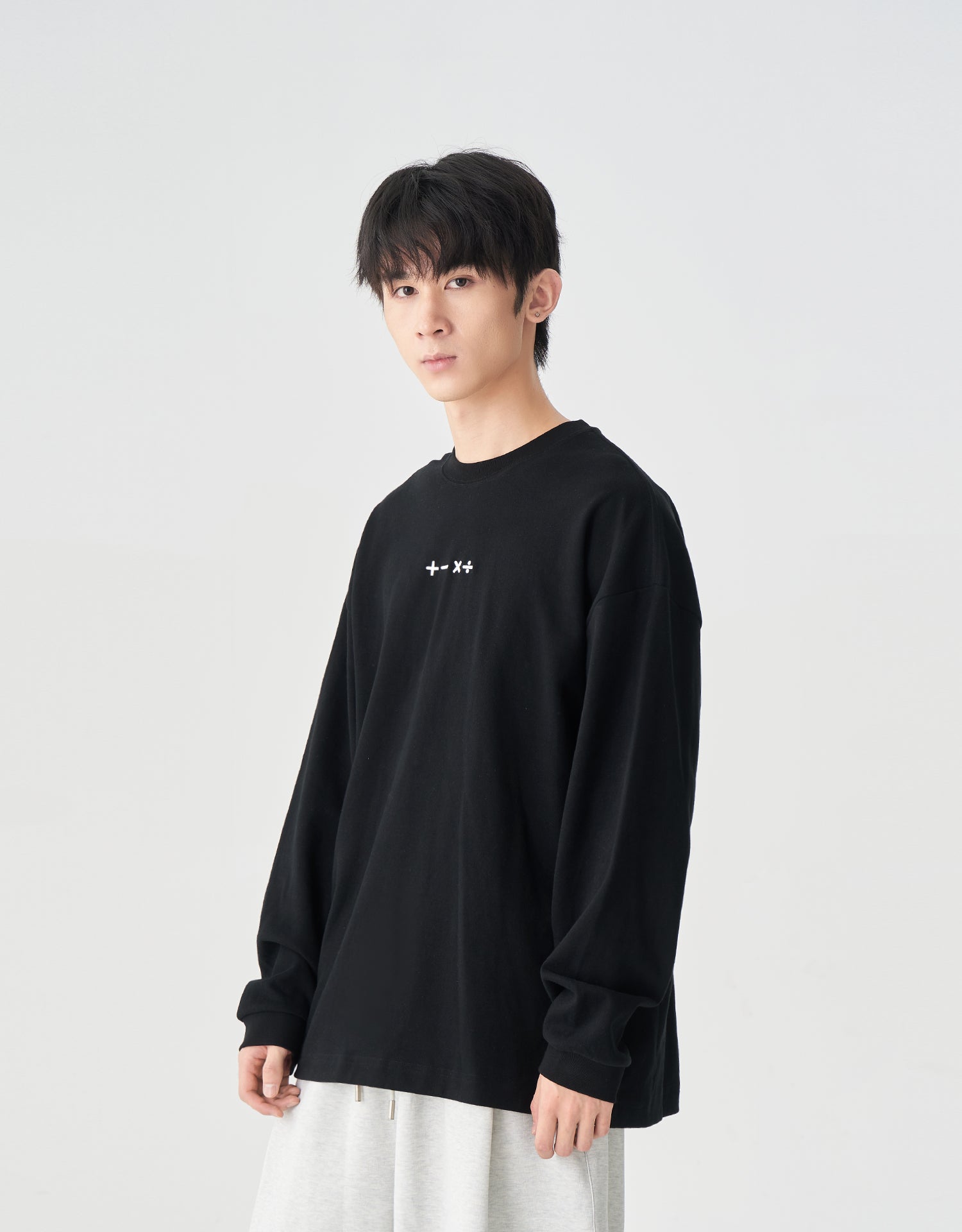 TopBasics Math Symbol L/S T-Shirt