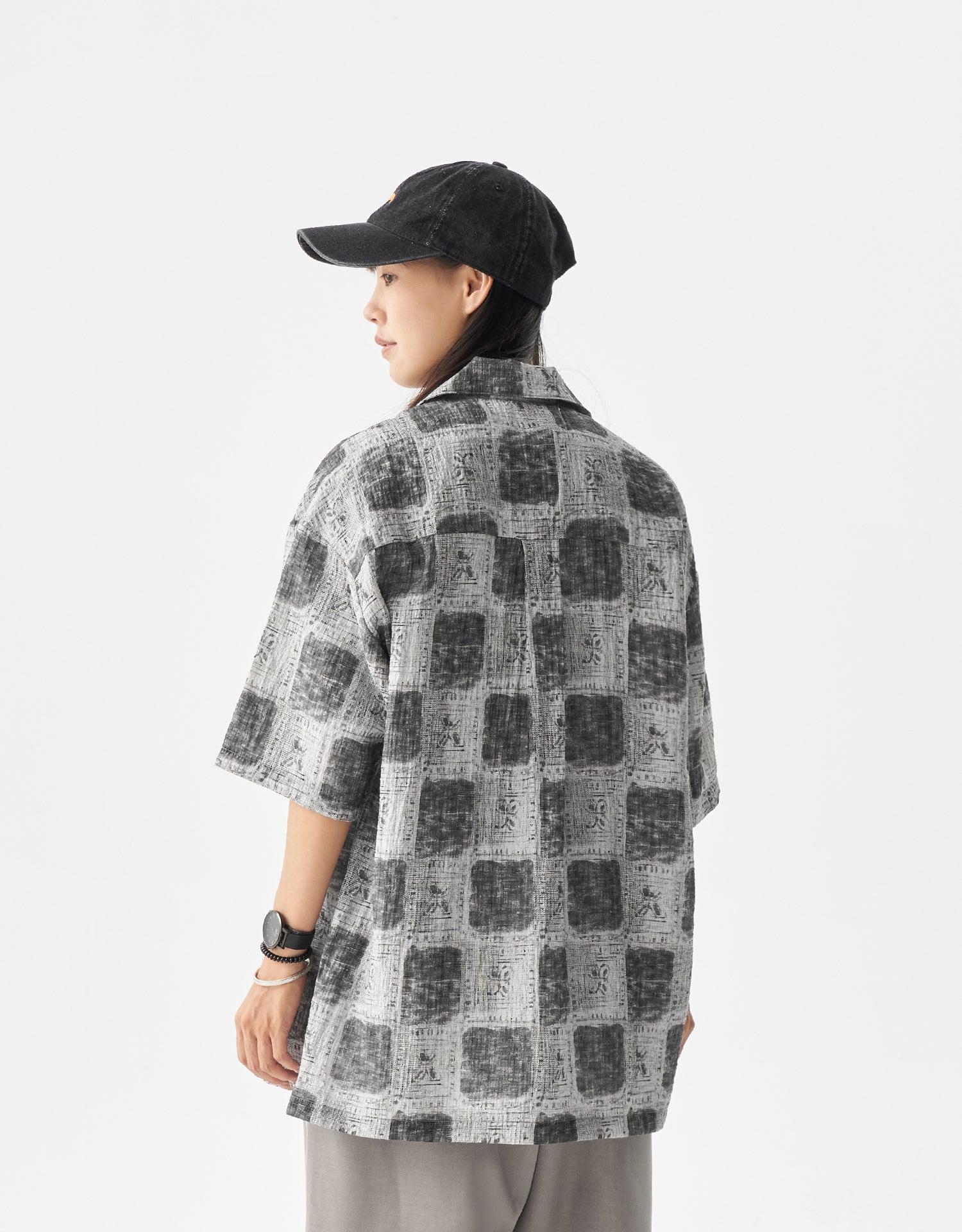 TopBasics Lounge Blocks Aloha Shirt