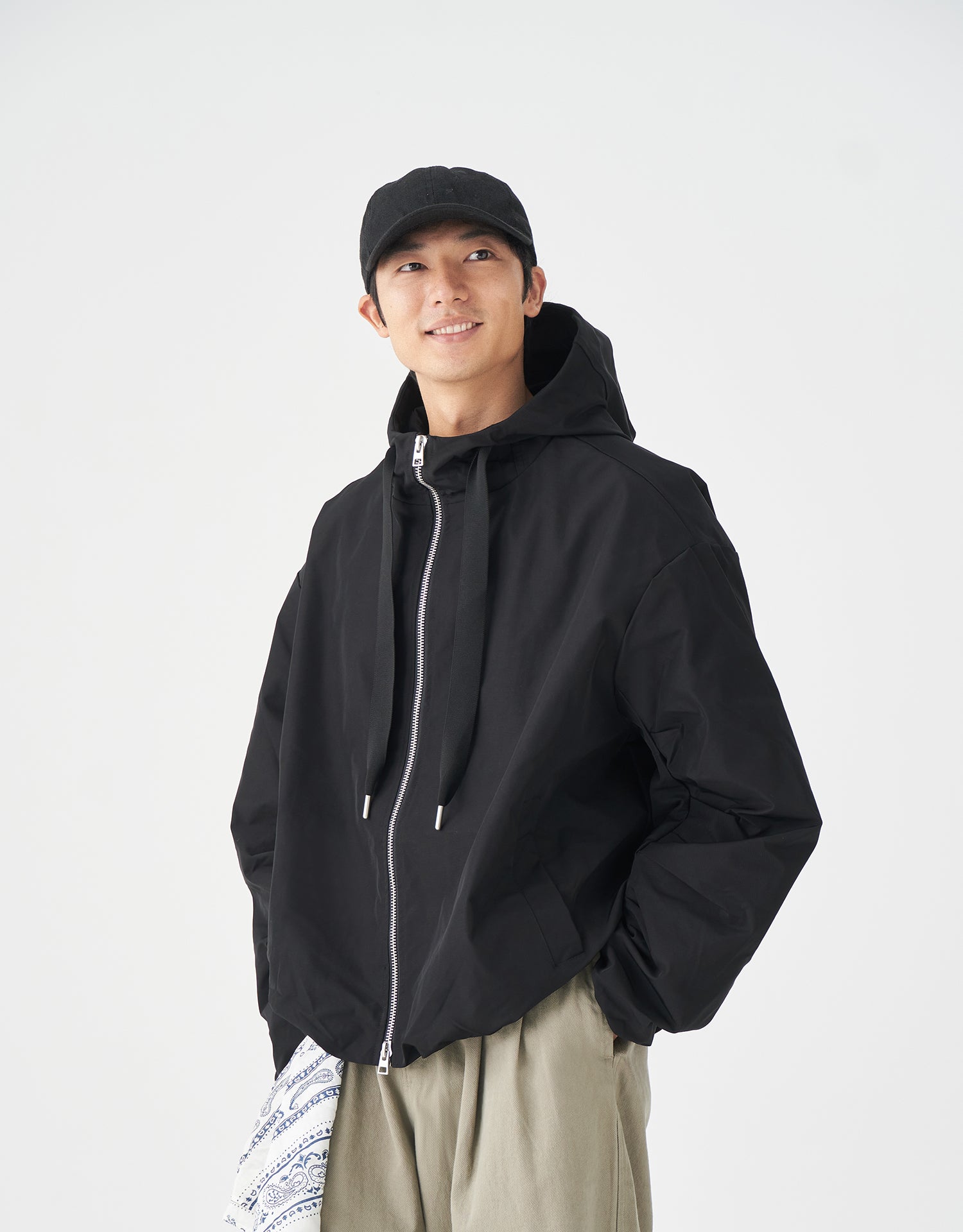 TopBasics Overfit Hooded Jacket