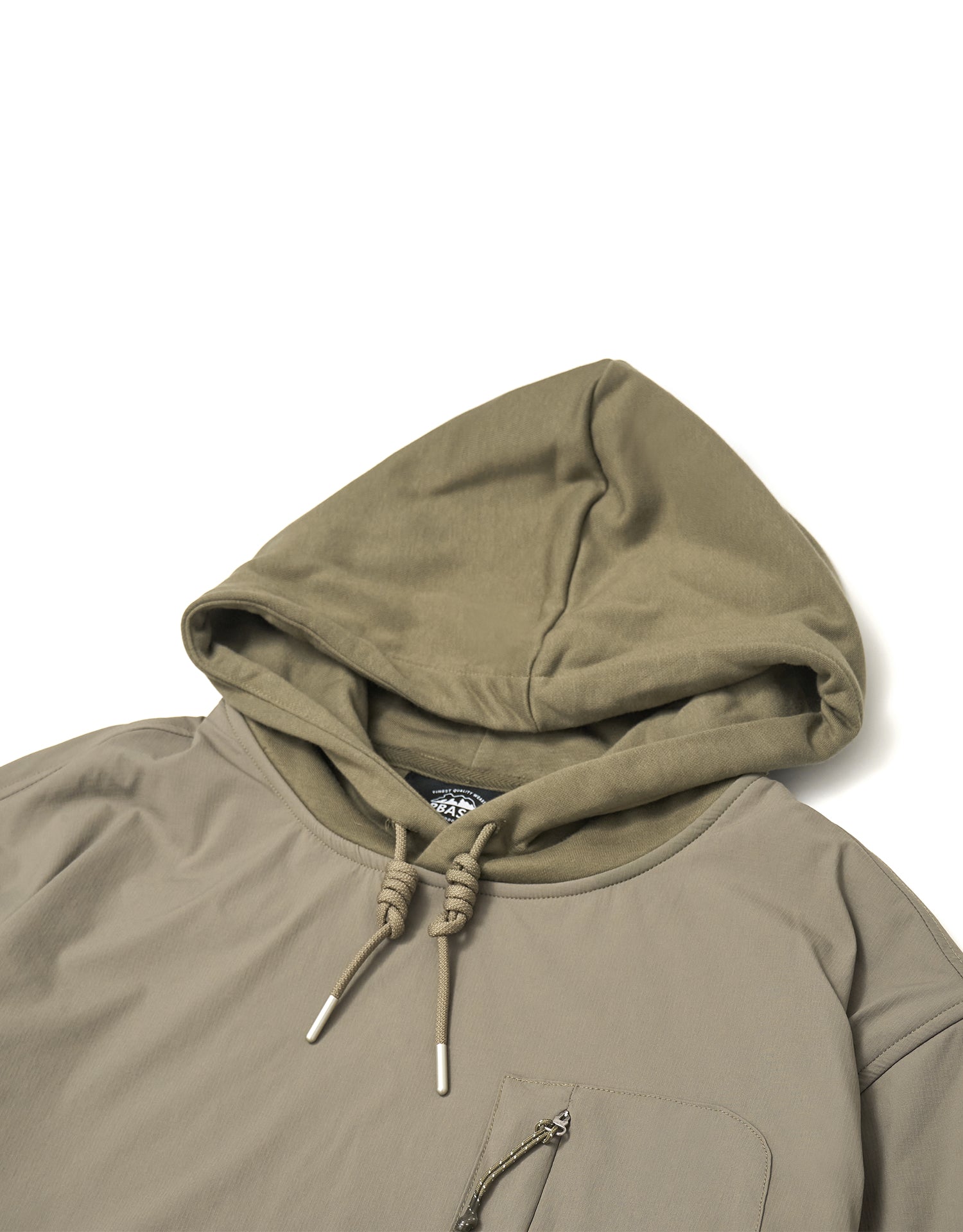 TopBasics Fake Two-Piece Hoodie