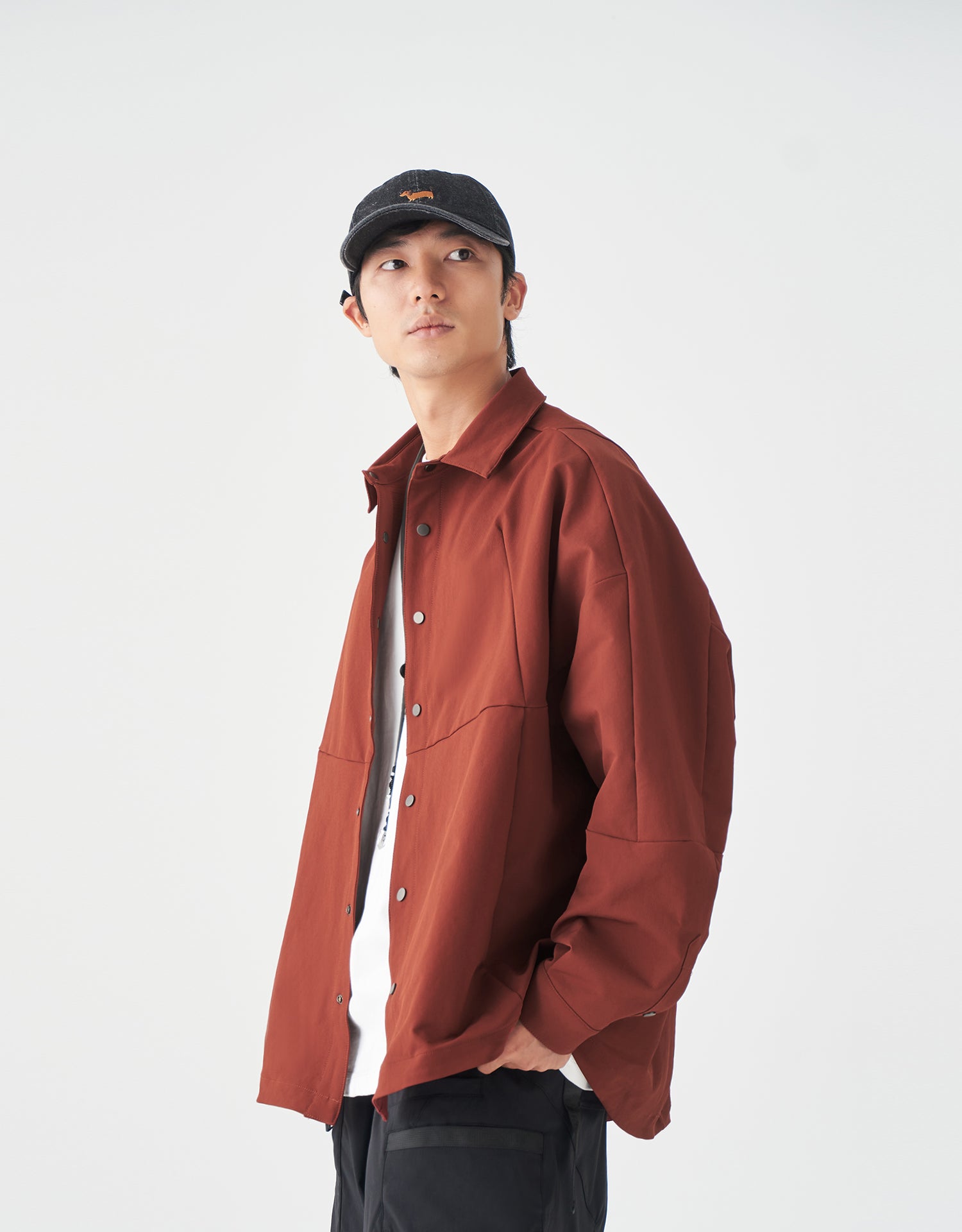 TopBasics Pleat Coach Jacket