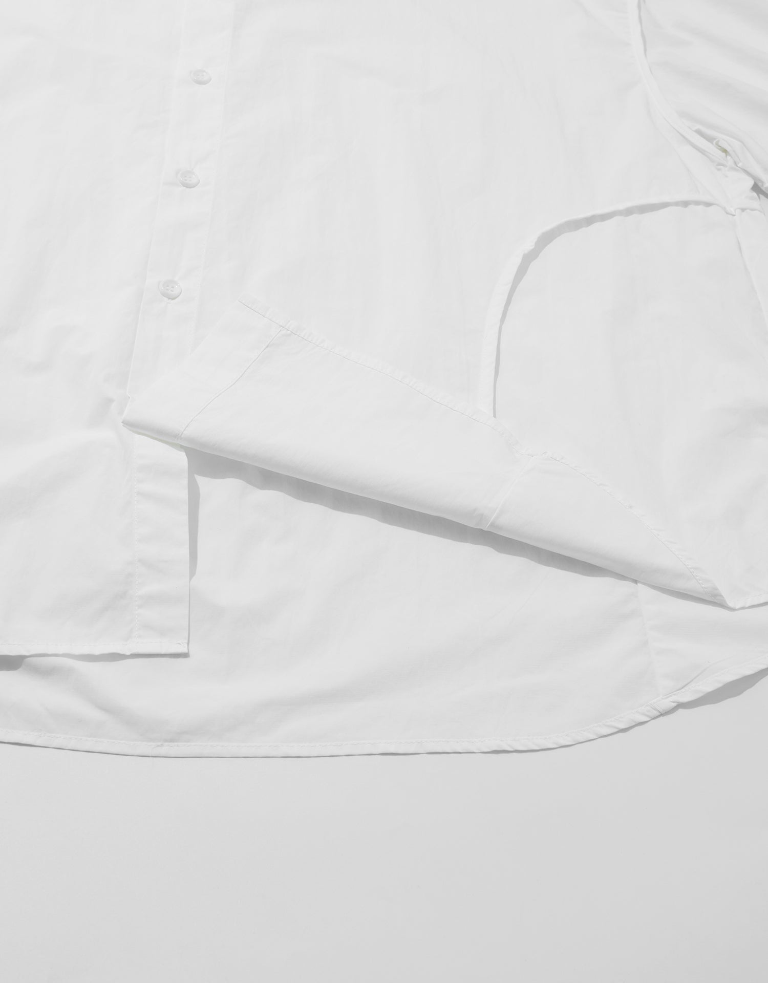 TopBasics Side Patchwork Oversized Shirt