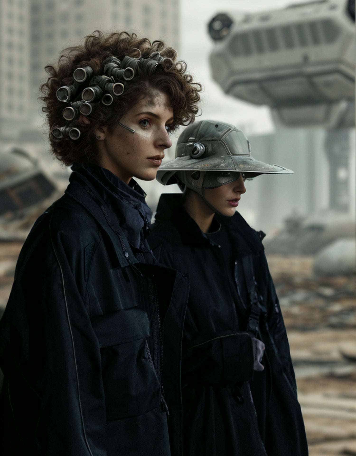 Ip-Axis Industrial Functional Two Front Pocket Coat IPA-PC69