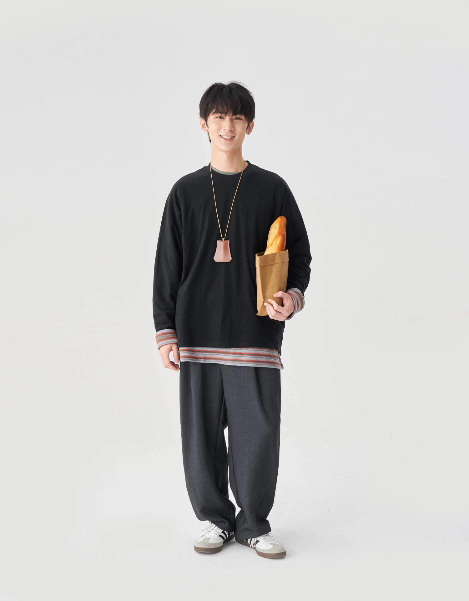 TopBasics Office Barrel Leg Pants