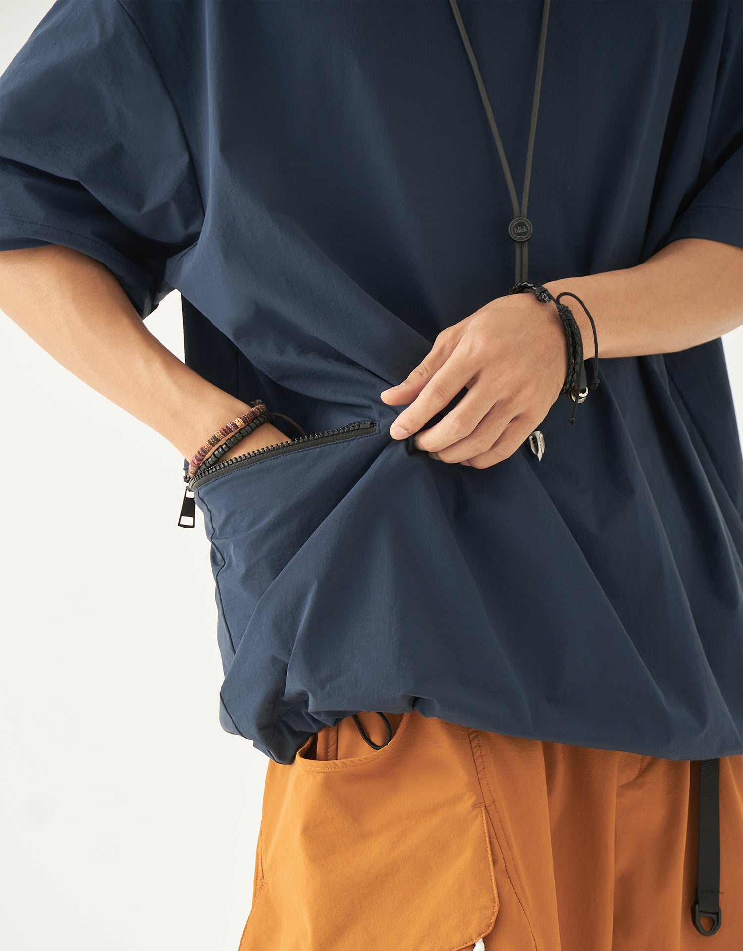 TopBasics Zipper Pocket T-Shirt