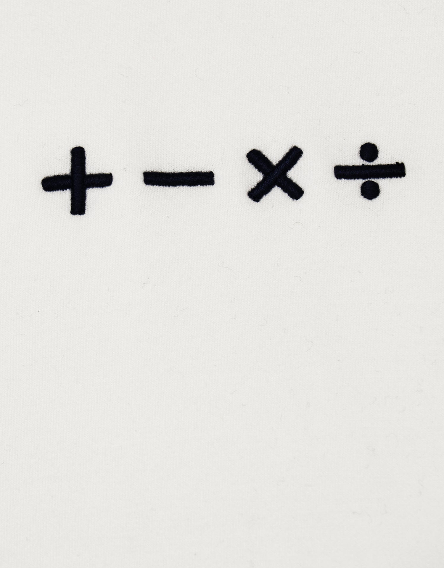 TopBasics Math Symbol L/S T-Shirt