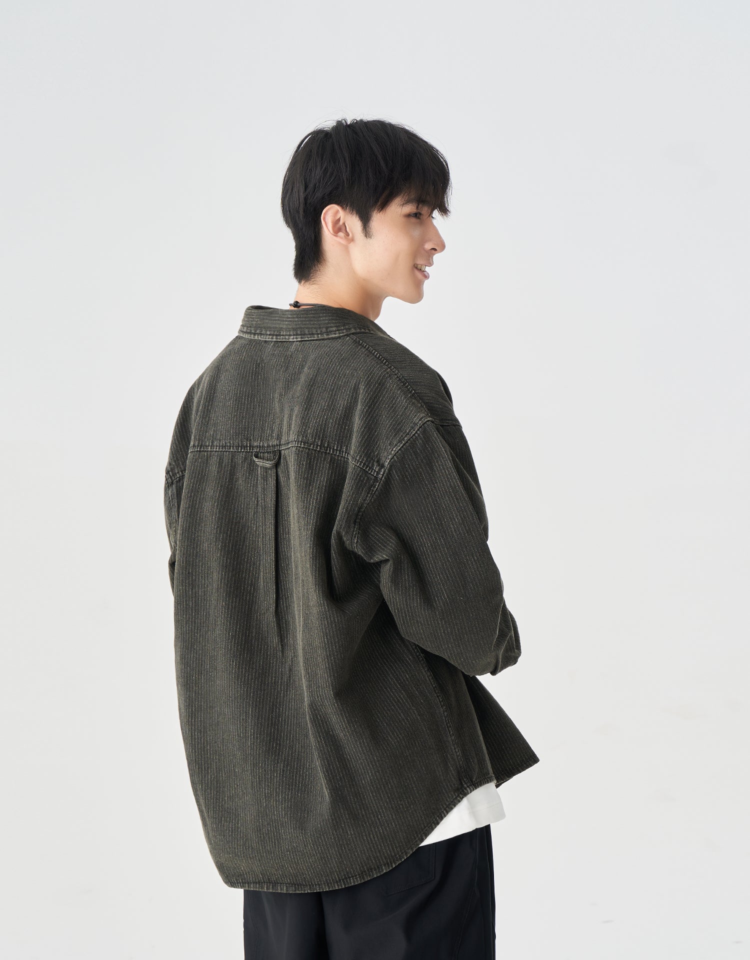 TopBasics Distressed Denim Shirt