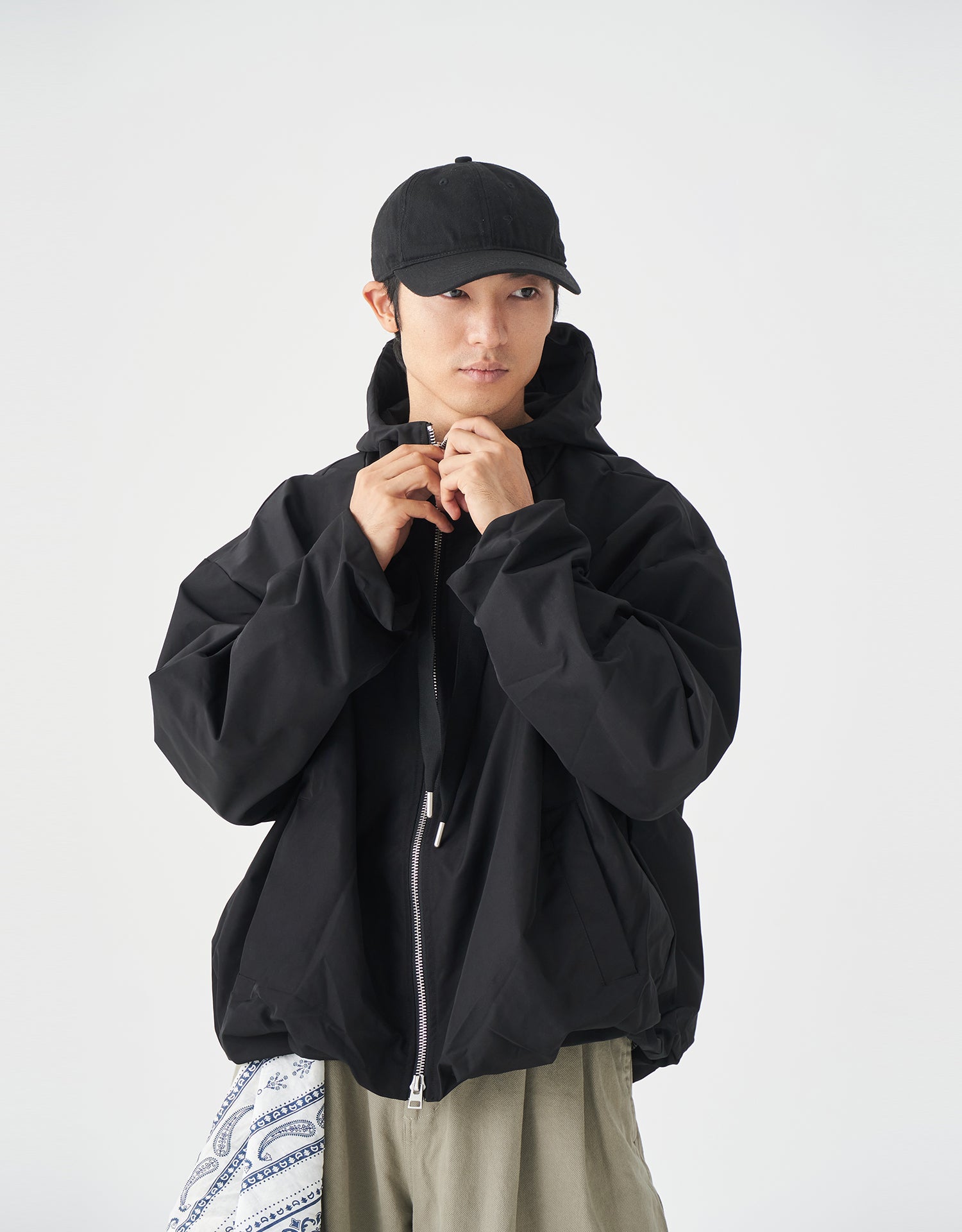 TopBasics Overfit Hooded Jacket
