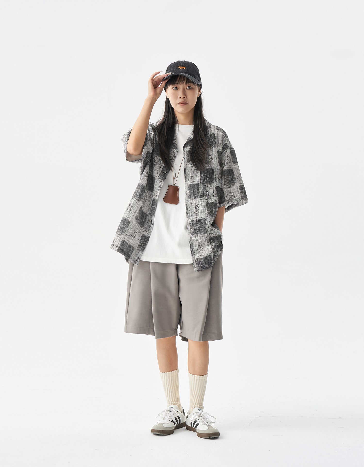 TopBasics Lounge Blocks Aloha Shirt