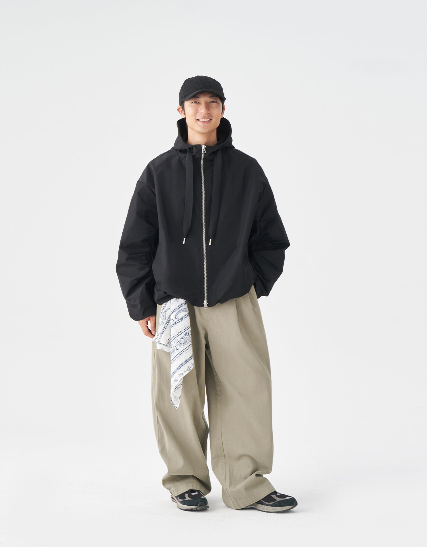 TopBasics Overfit Hooded Jacket
