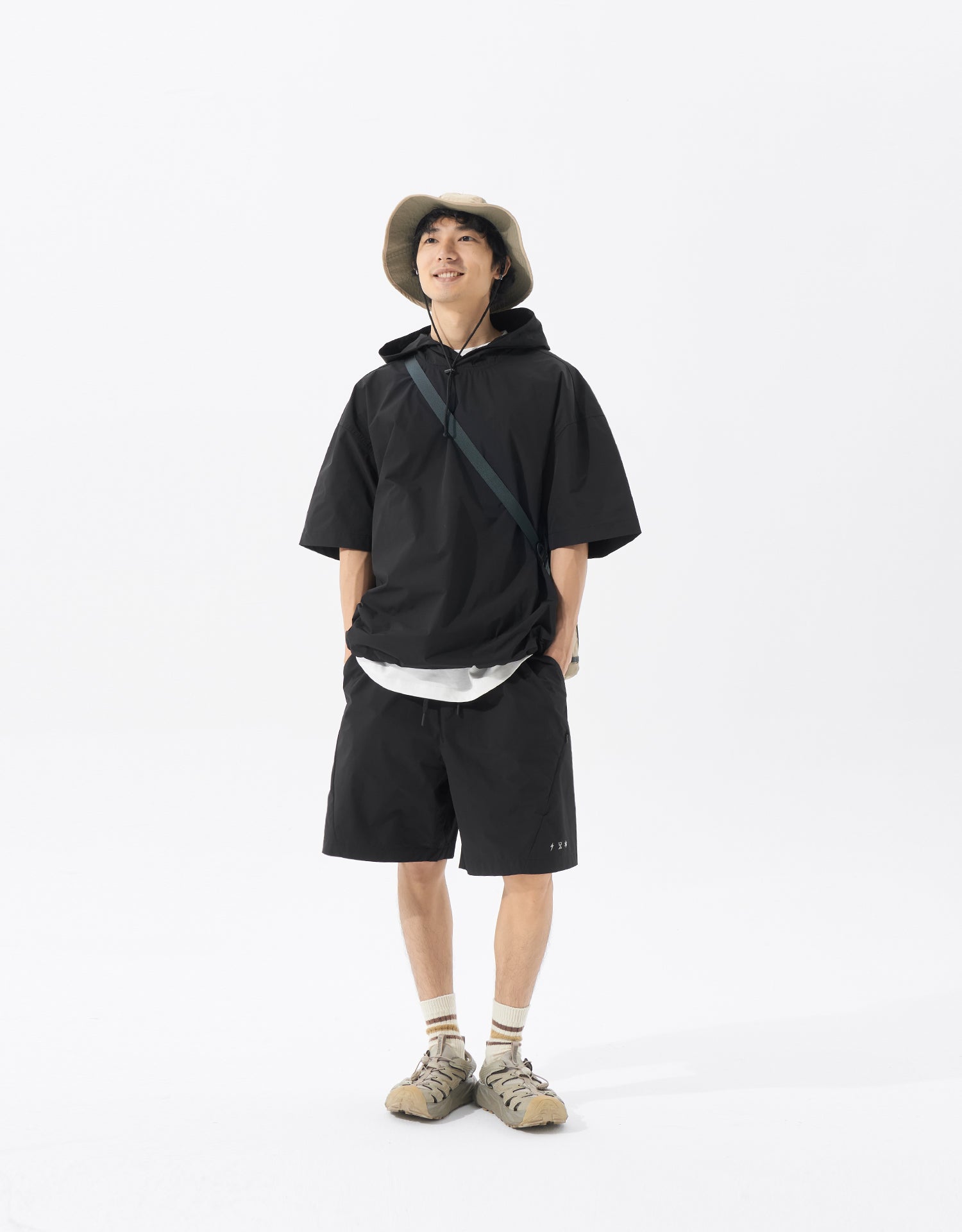 TopBasics Three Pockets Utility Shorts