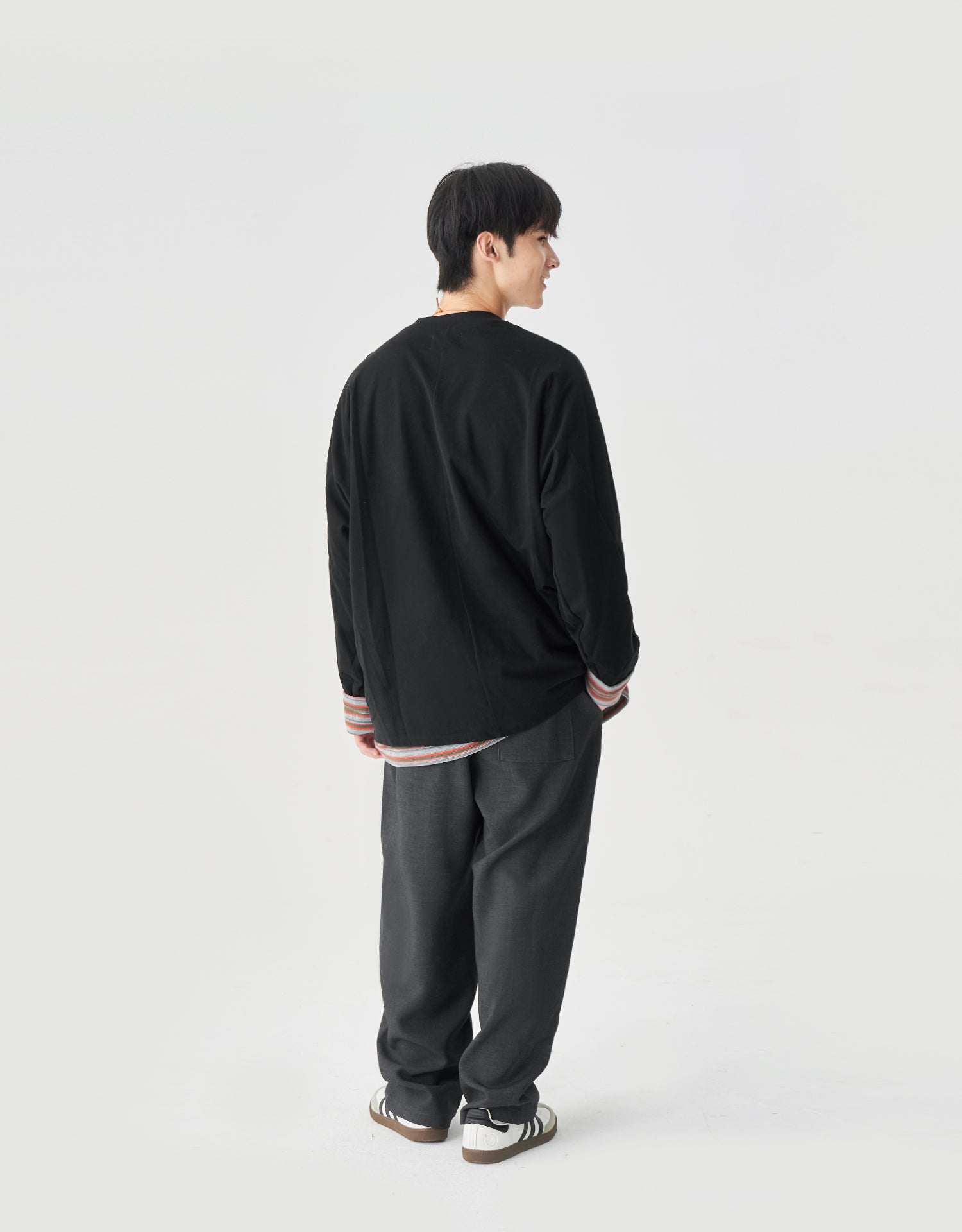 TopBasics Office Barrel Leg Pants