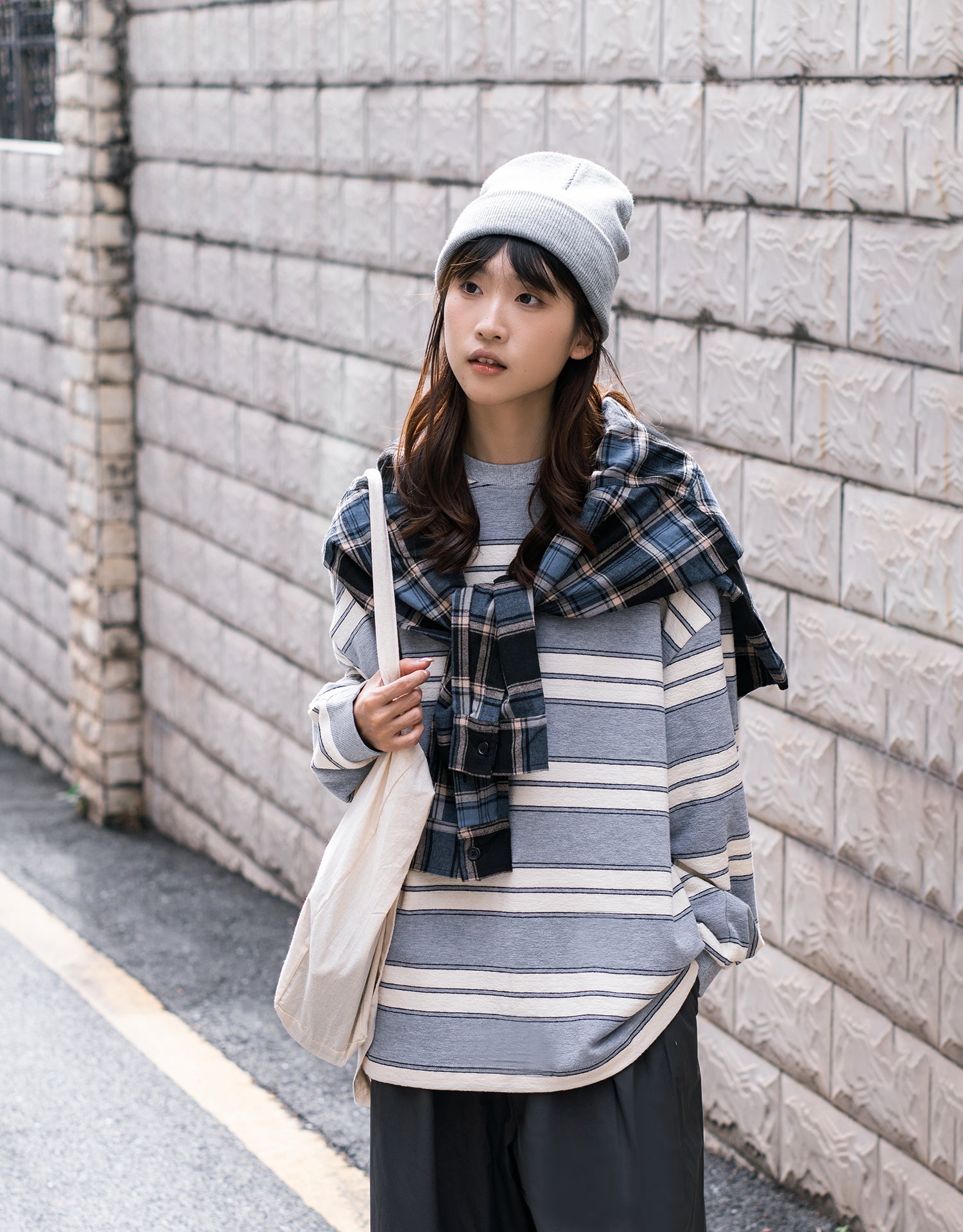 TopBasics Double Striped Sweater