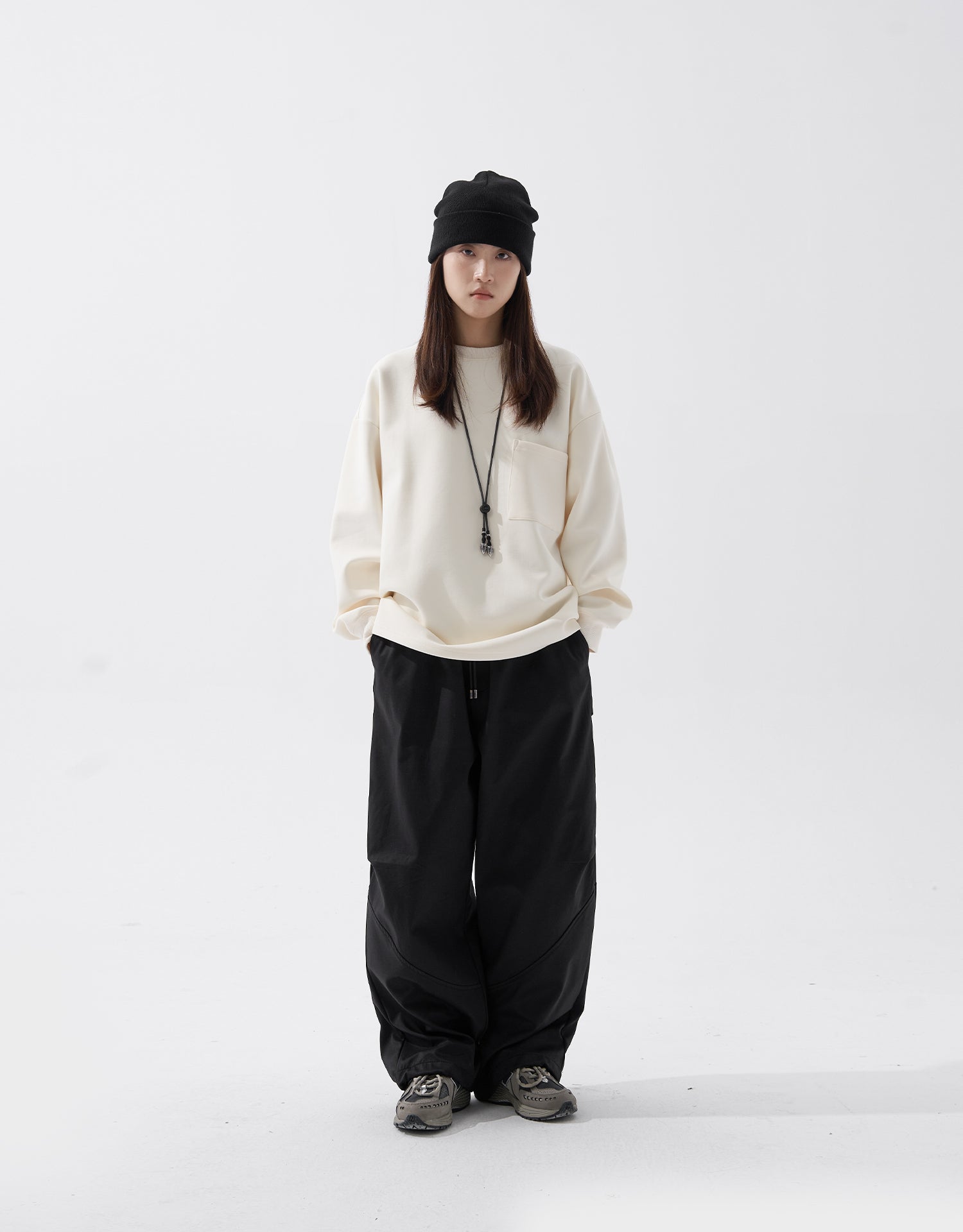 TopBasics Utility Wide Pants