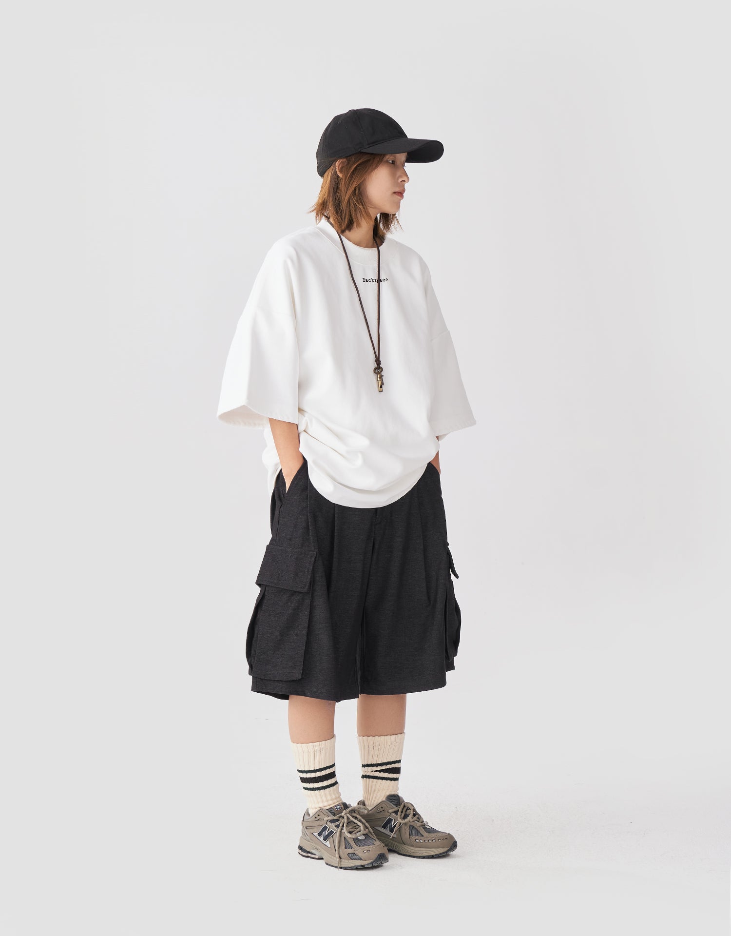 TopBasics Five Pockets Cargo Long Shorts