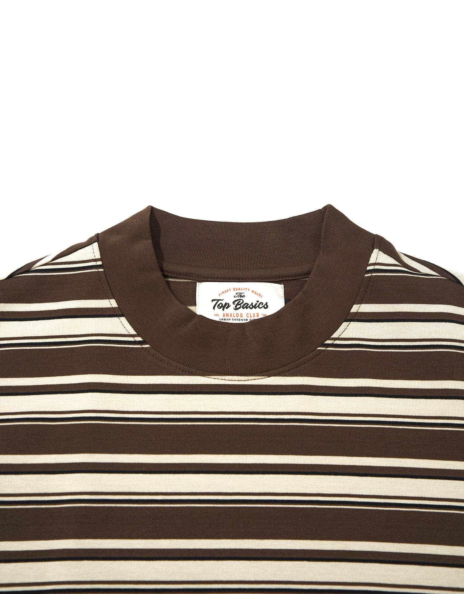 TopBasics Wide & Narrow Striped T-Shirt