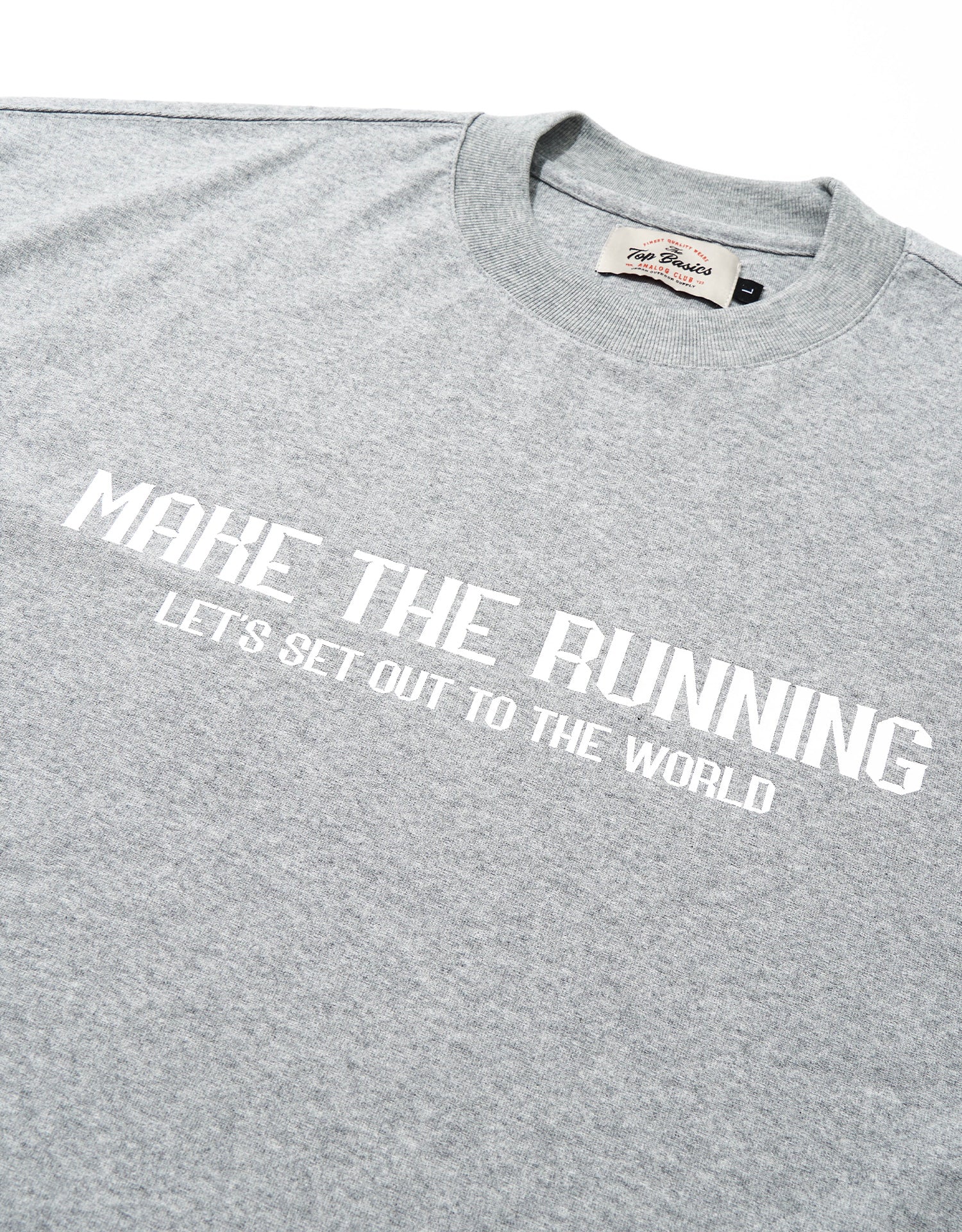 TopBasics Make The Running Printed T-Shirt