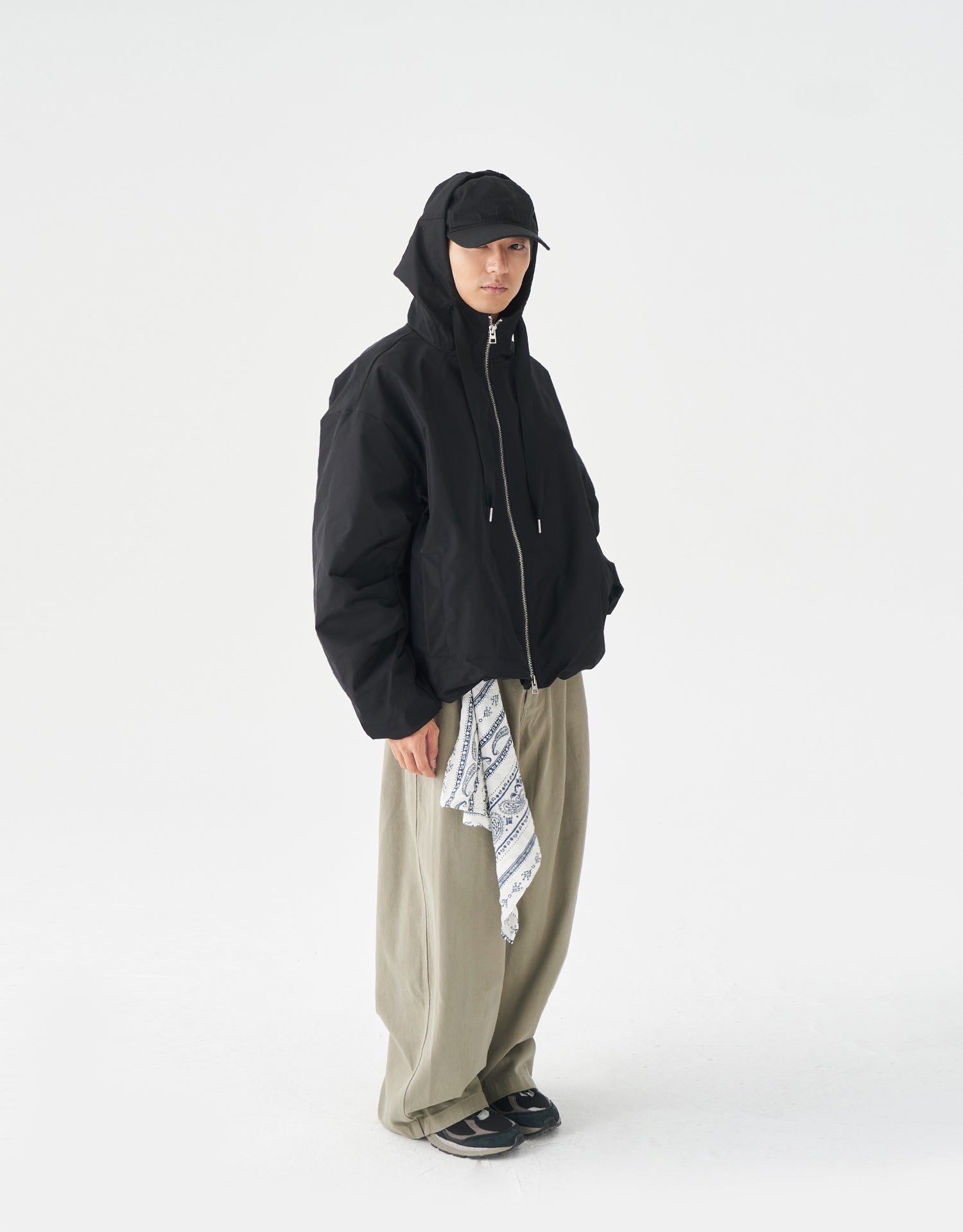 TopBasics Overfit Hooded Jacket