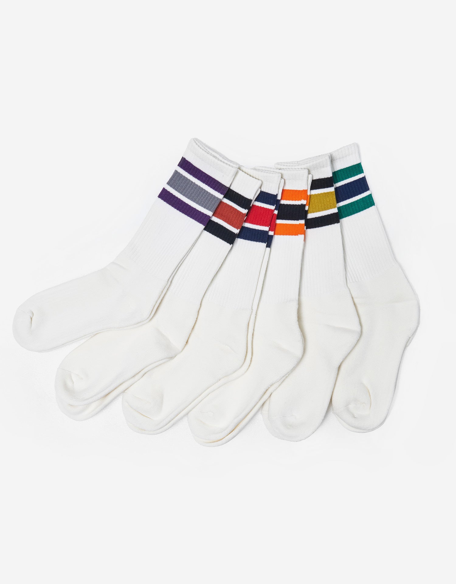 TopBasics Contrast Striped Socks