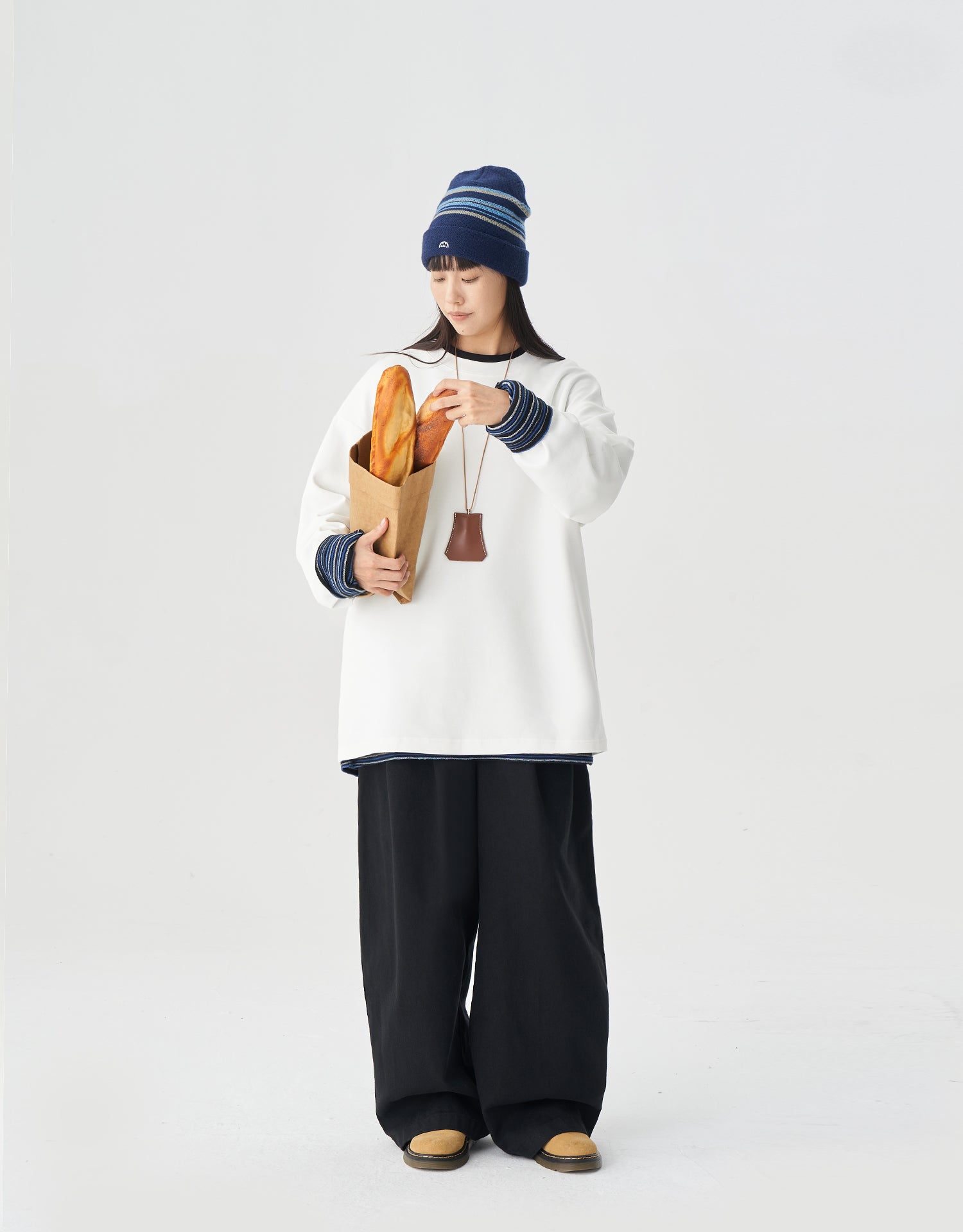 TopBasics Embroidered Heart L/S T-Shirt