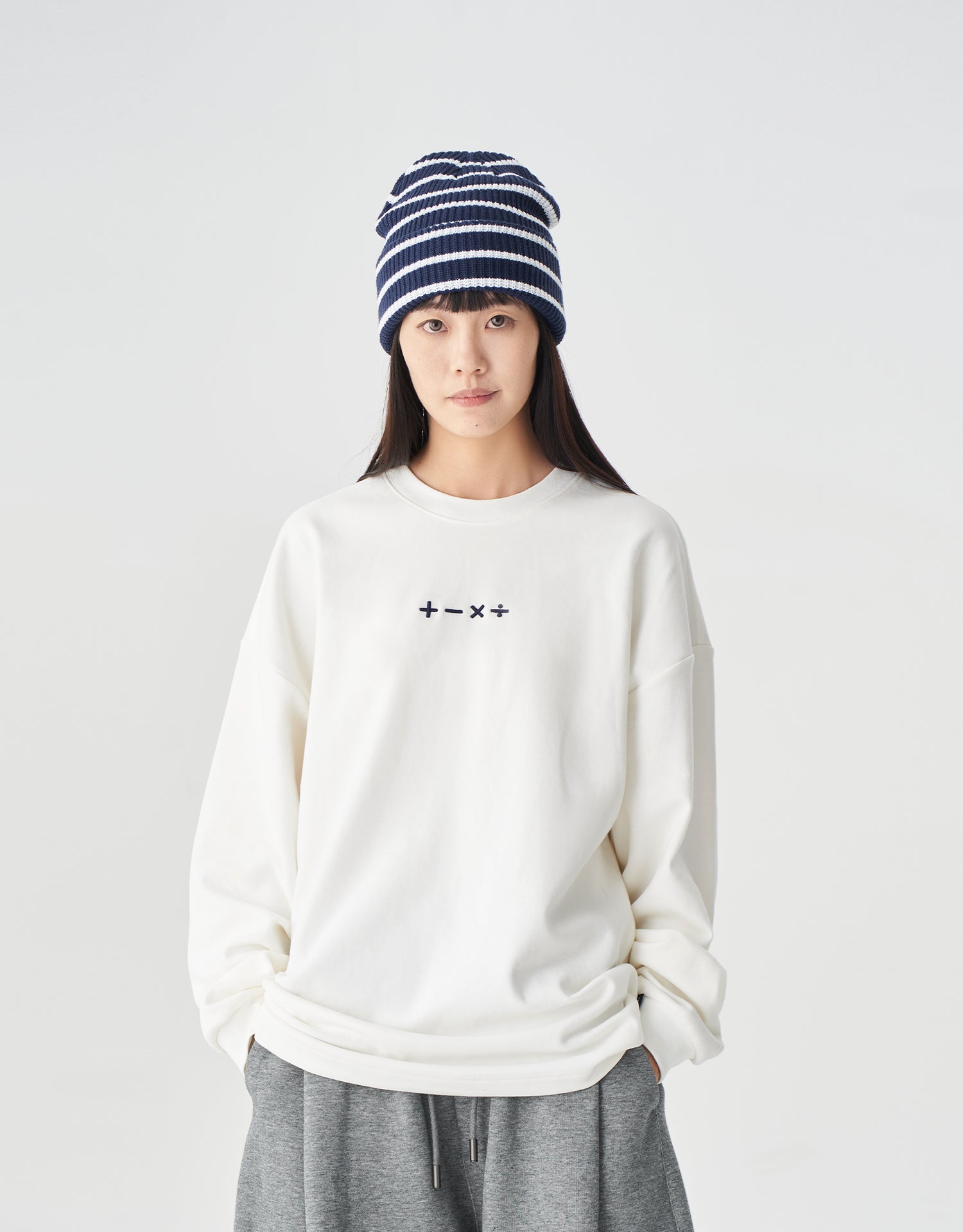 TopBasics Math Symbol L/S T-Shirt