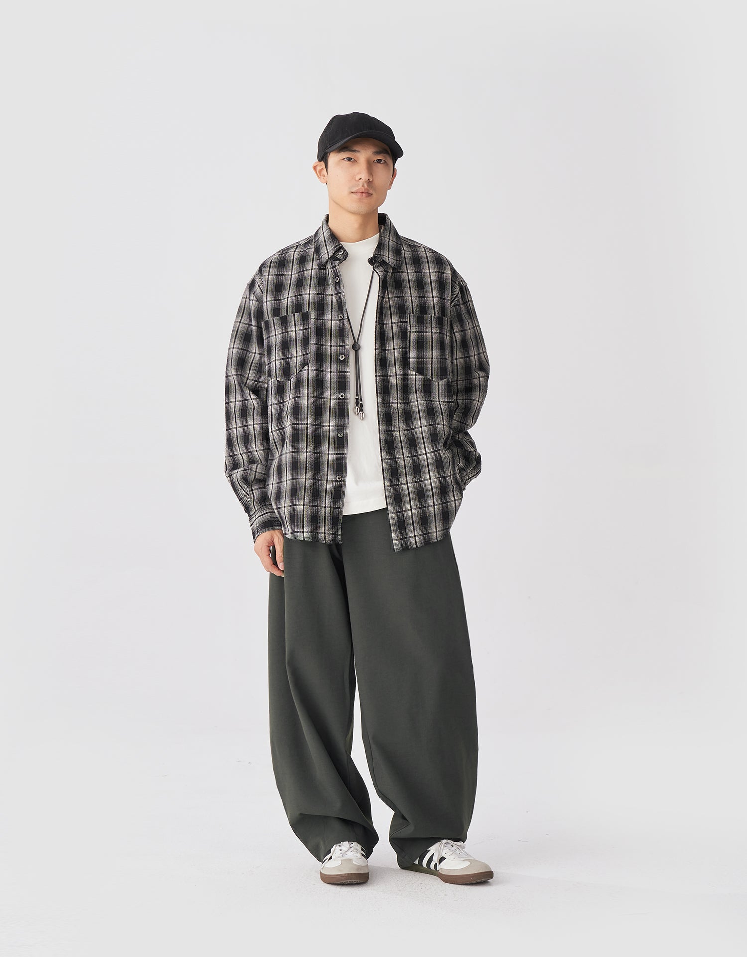 TopBasics Pleated Balloon Trousers