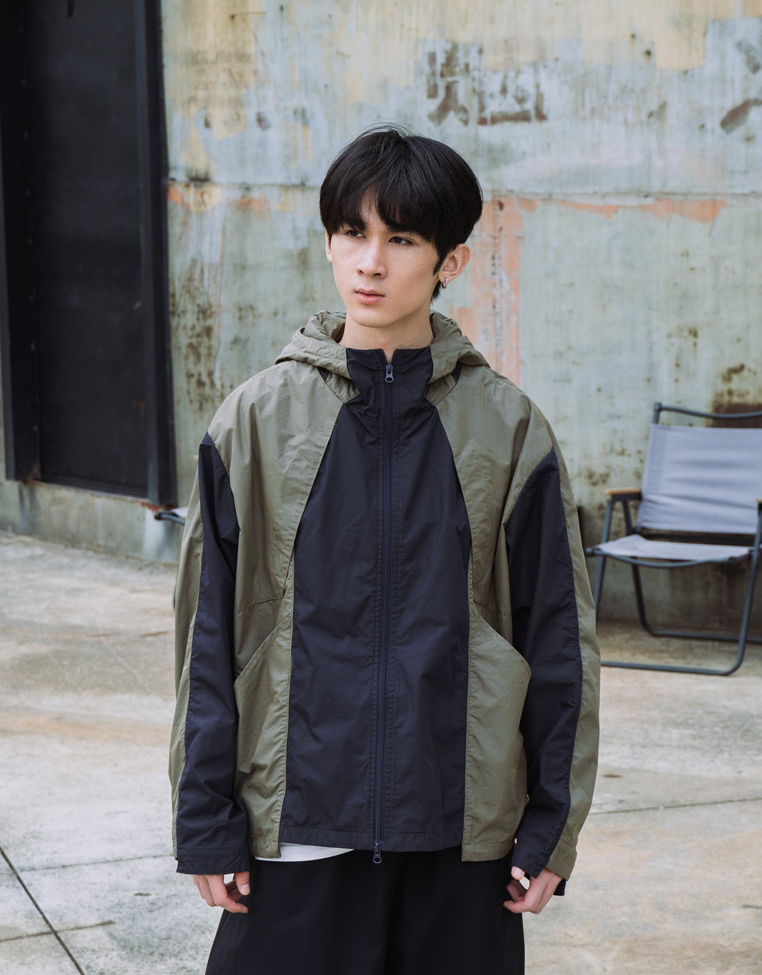 TopBasics Contrast Six Pockets Light Jacket