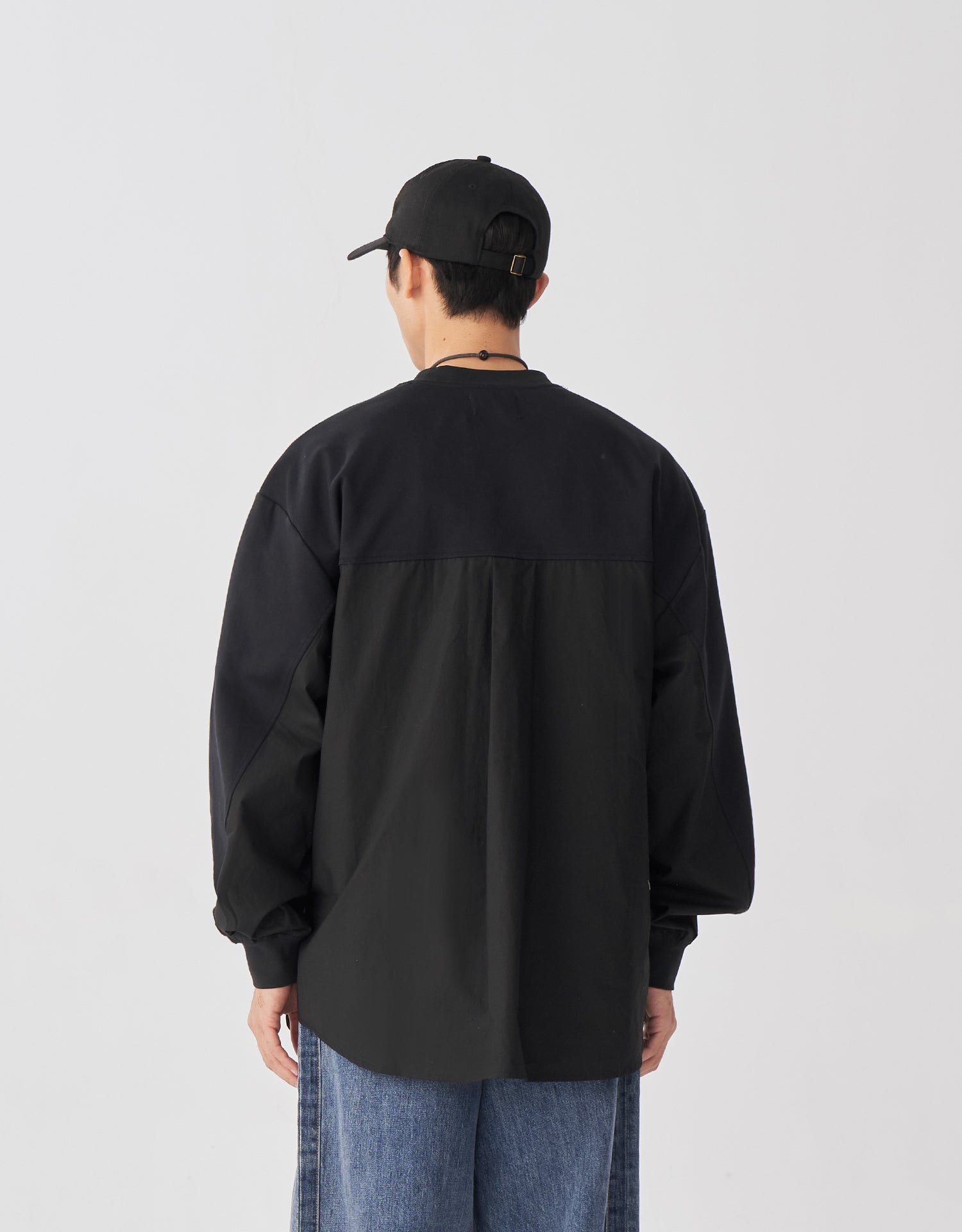 TopBasics Back Shirt L/S T-Shirt