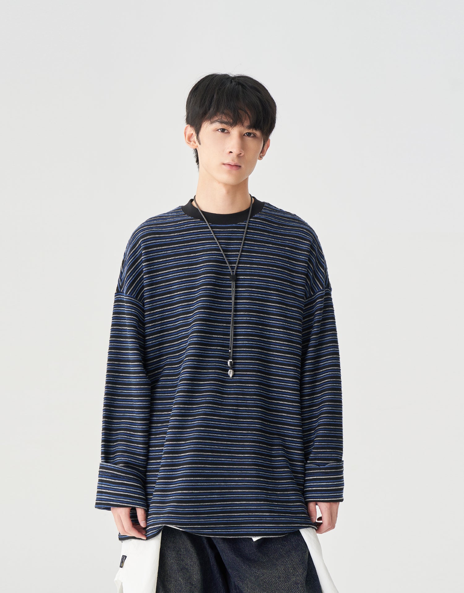 TopBasics Color Thin Stripe L/S T-Shirt