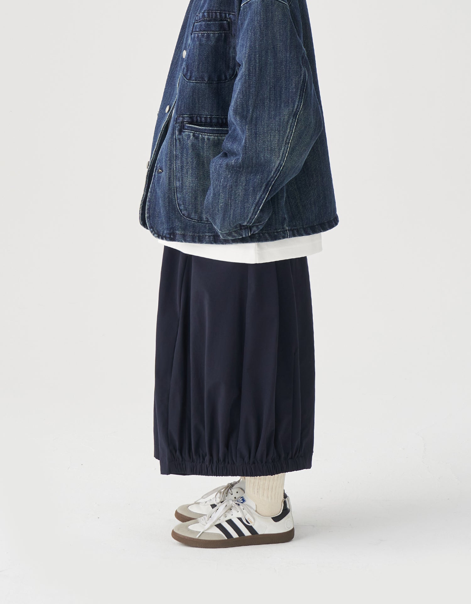 TopBasics Plain Balloon Skirt