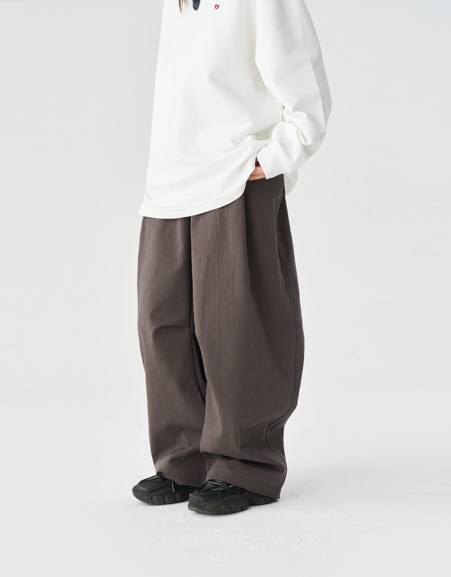 TopBasics Cotton Barrel Pants