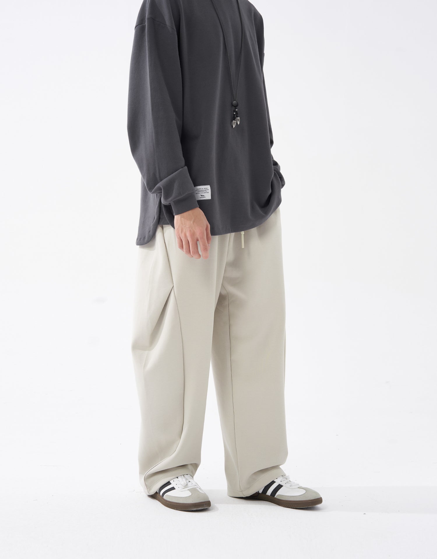 TopBasics Side Pleated Sweat Pants